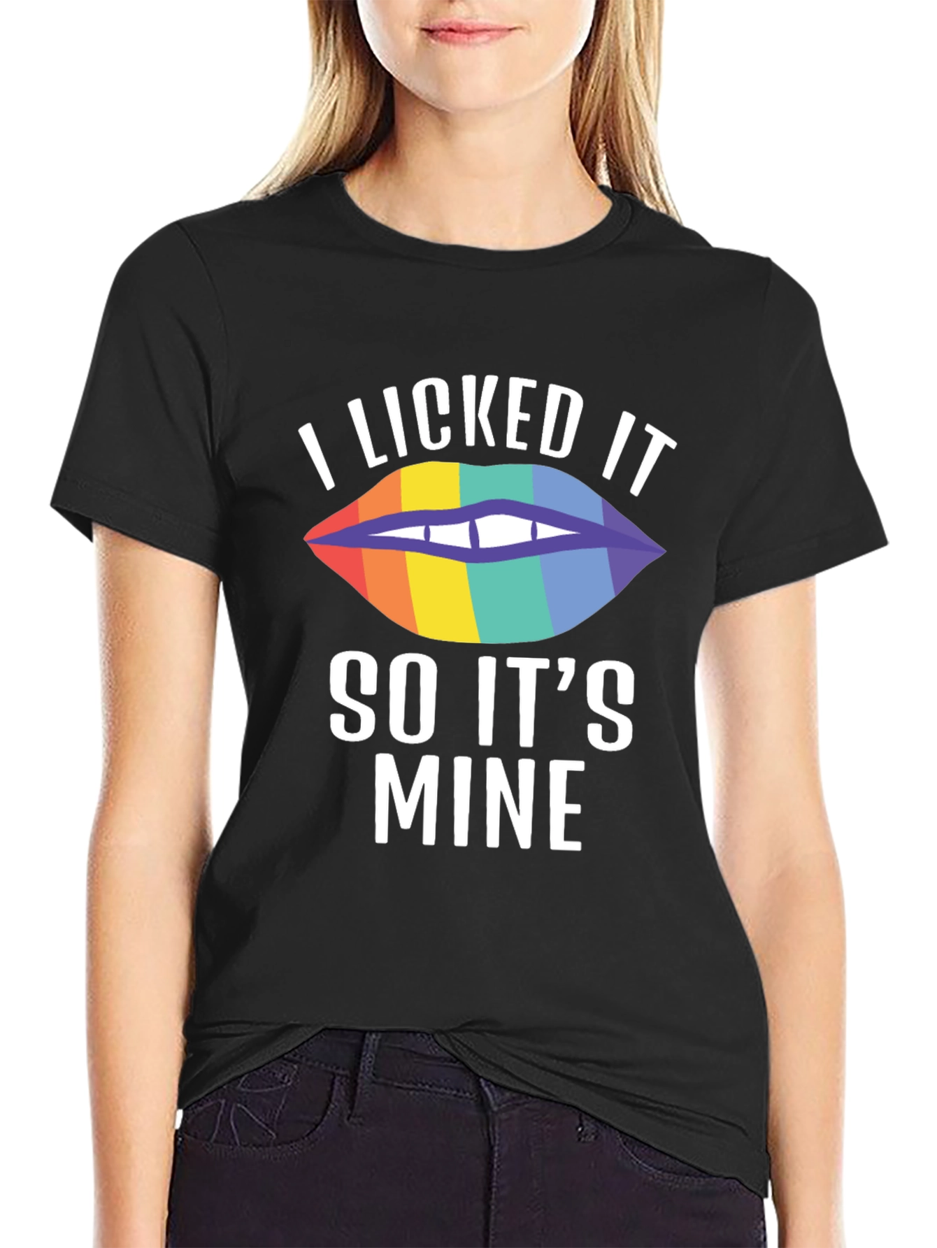 I Licked It So Its Mine Pride T-Shirt