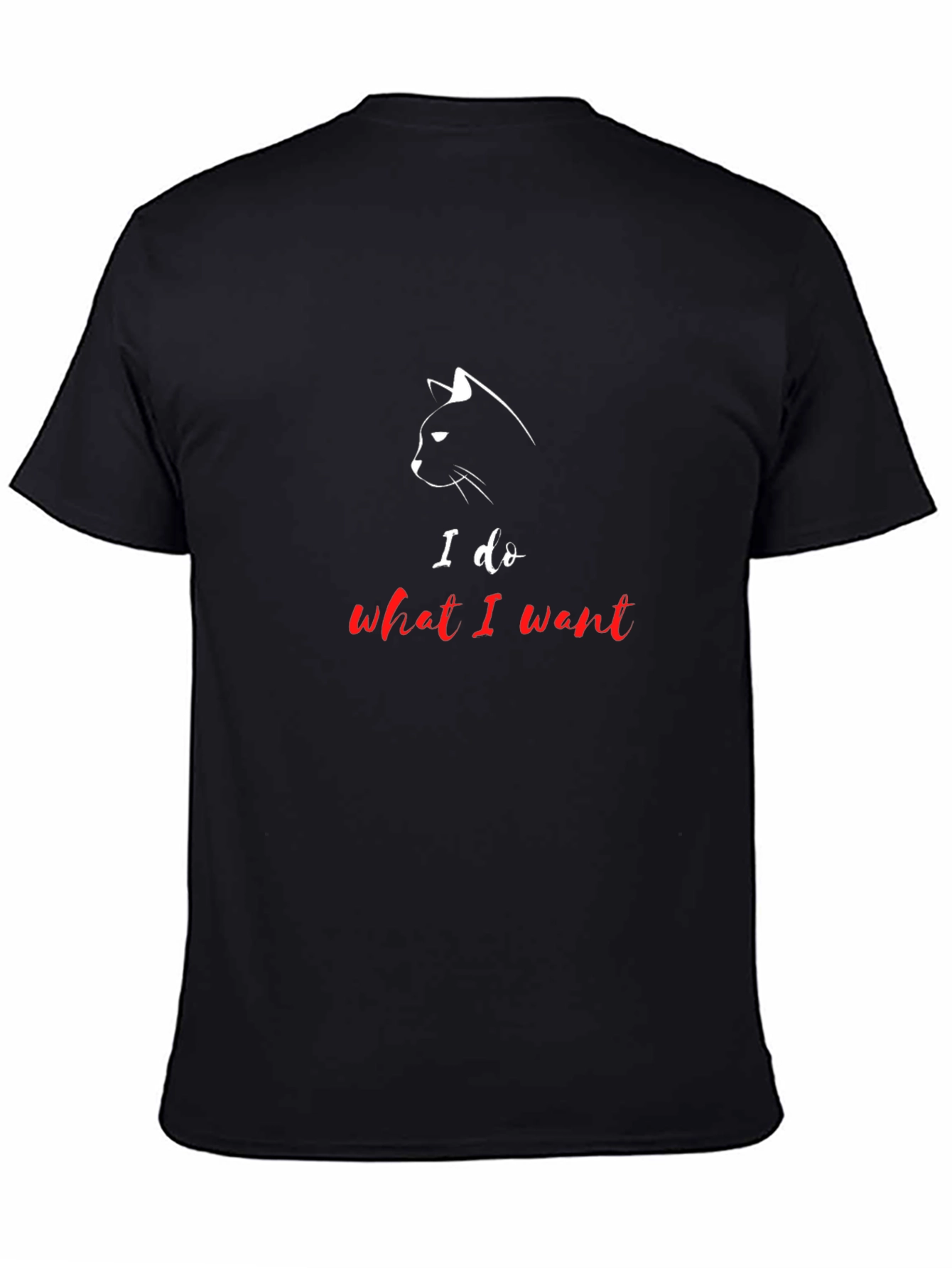 I Do What I Want Cat T-Shirt