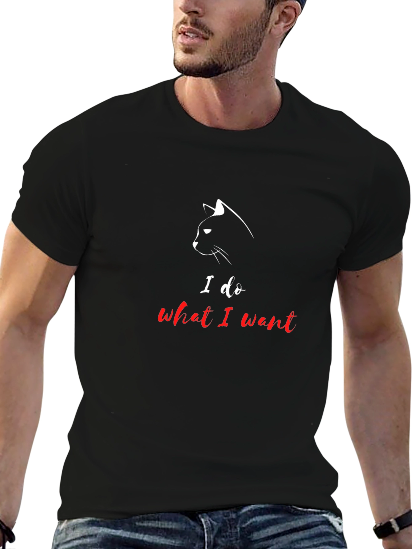 I Do What I Want Cat T-Shirt
