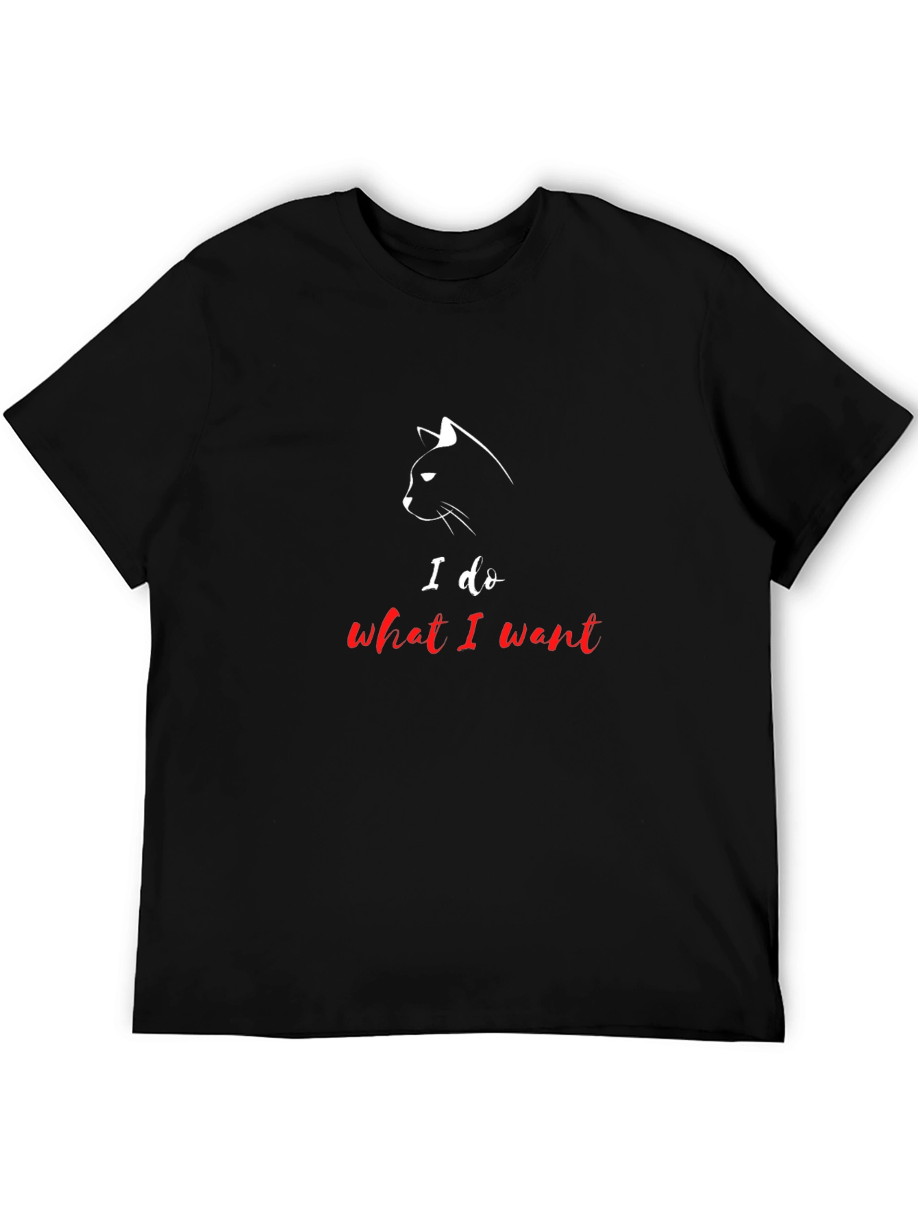 I Do What I Want Cat T-Shirt