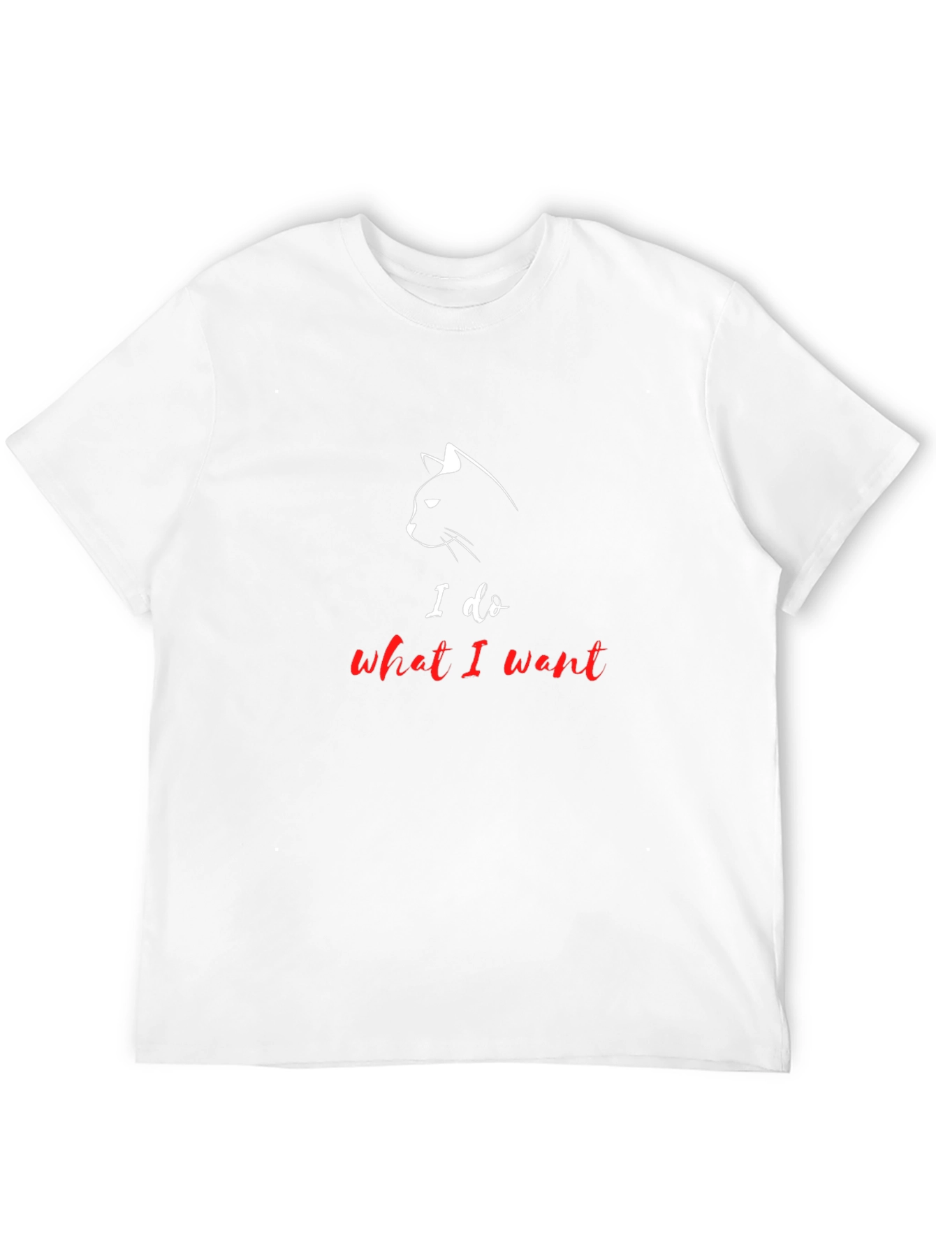 I Do What I Want Cat T-Shirt
