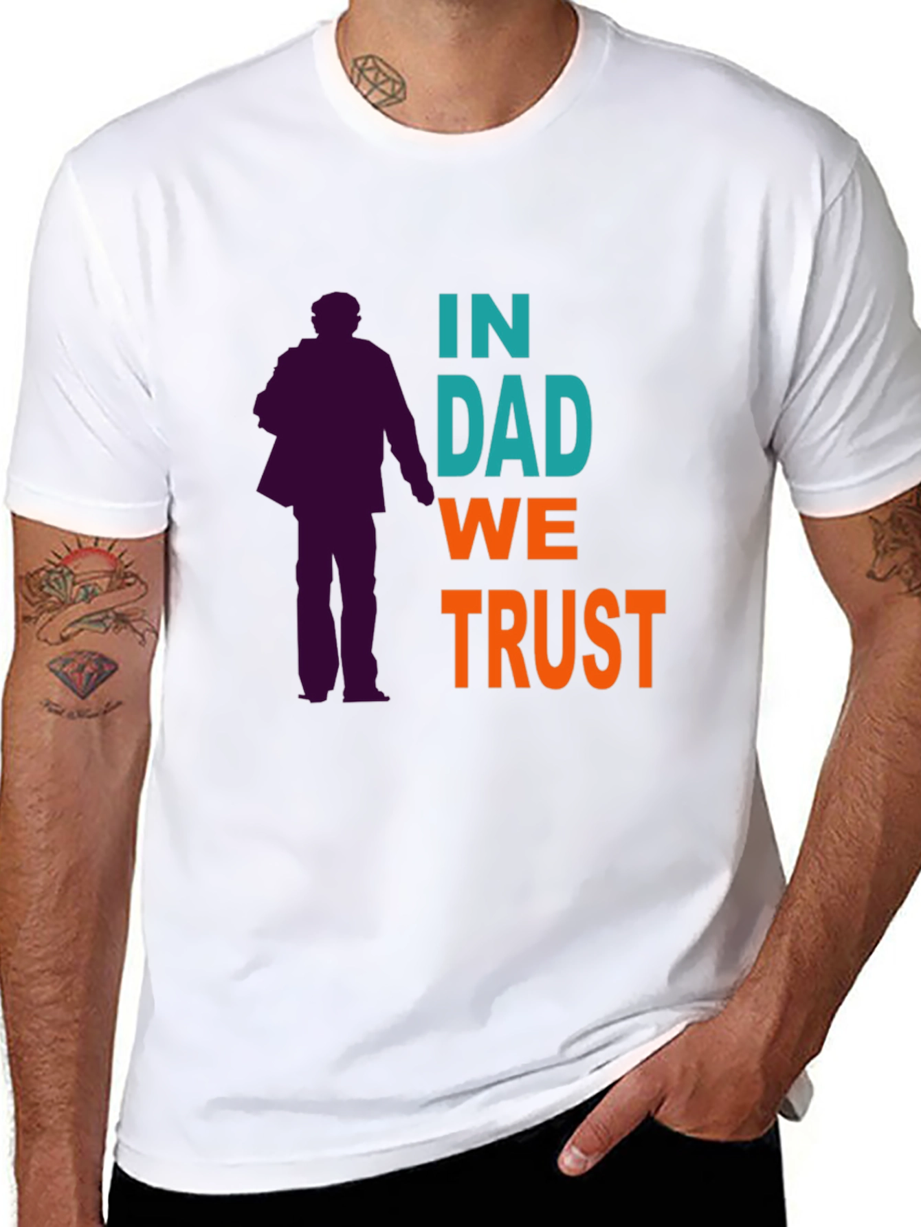 In Dad We Trust Graphic T-Shirt