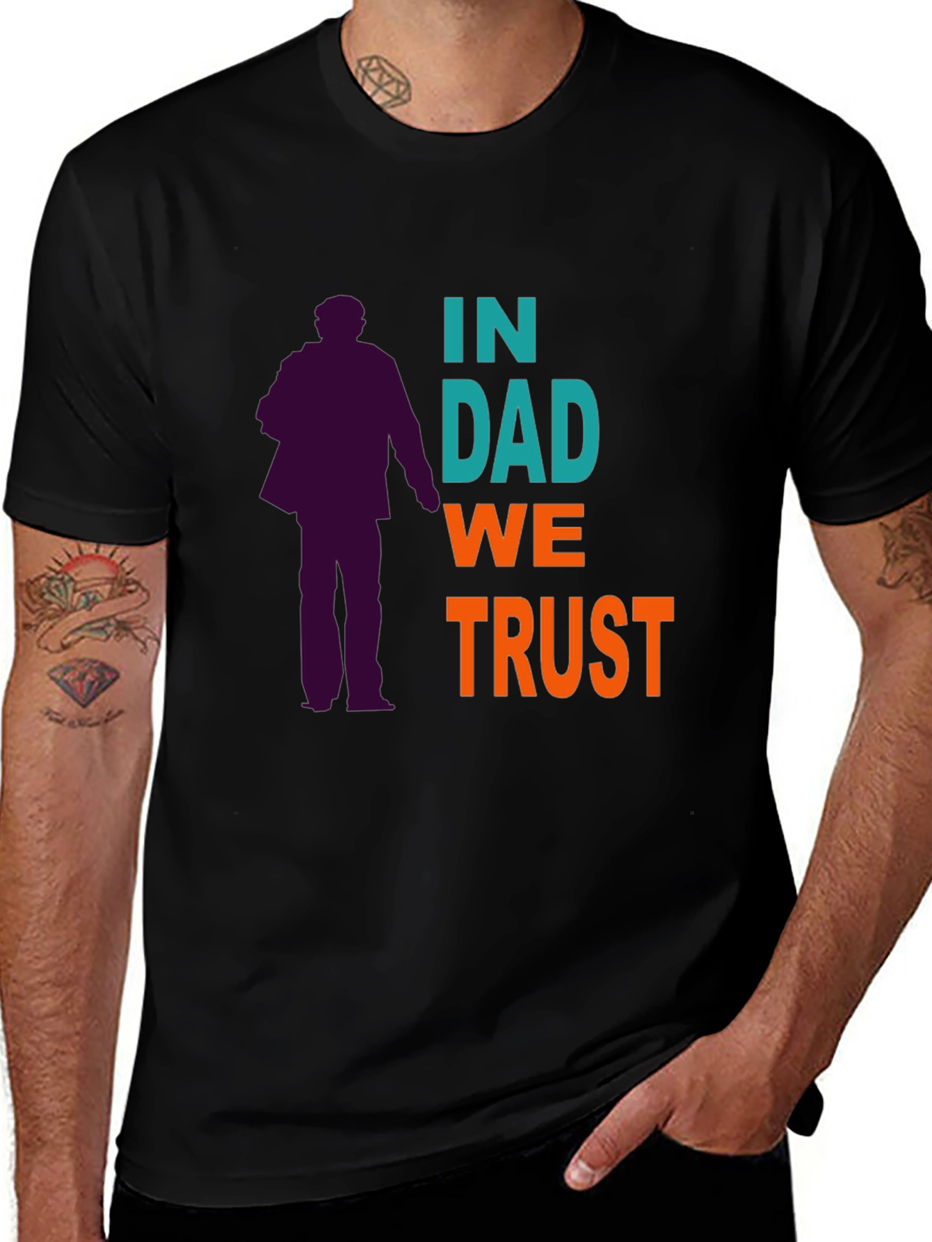 In Dad We Trust Graphic T-Shirt