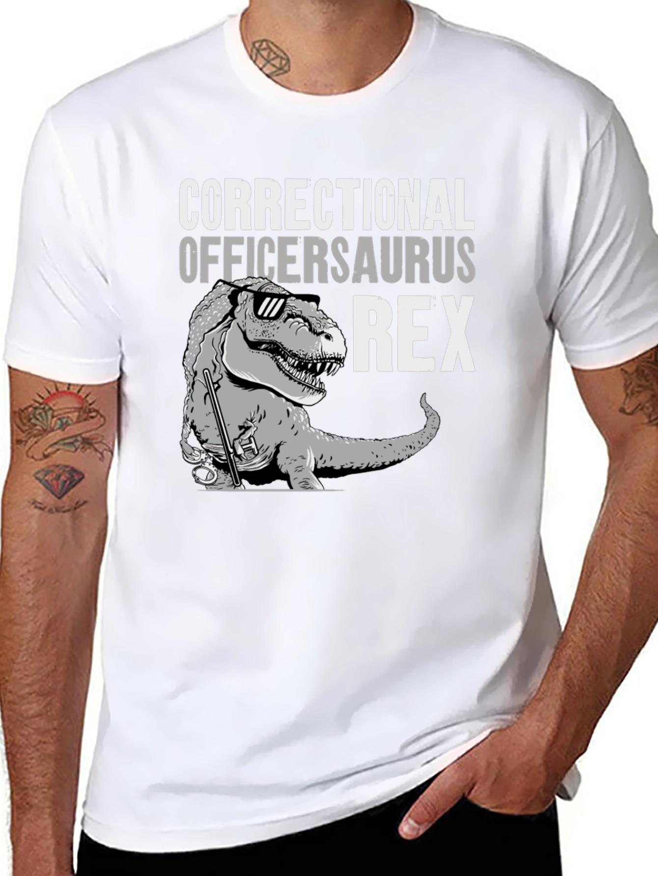 Correctional Officersaurus Rex T-Shirt