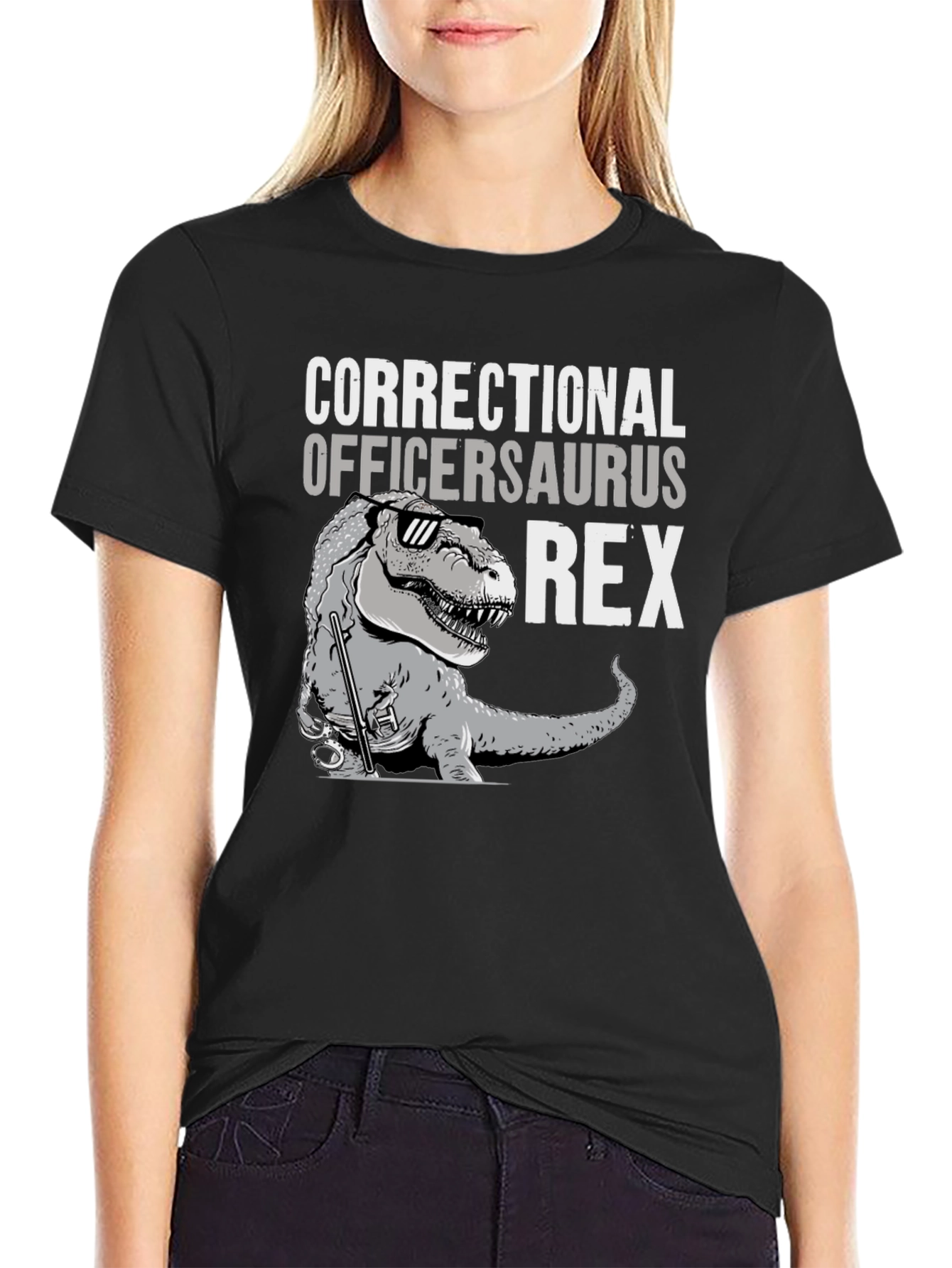 Correctional Officersaurus Rex T-Shirt