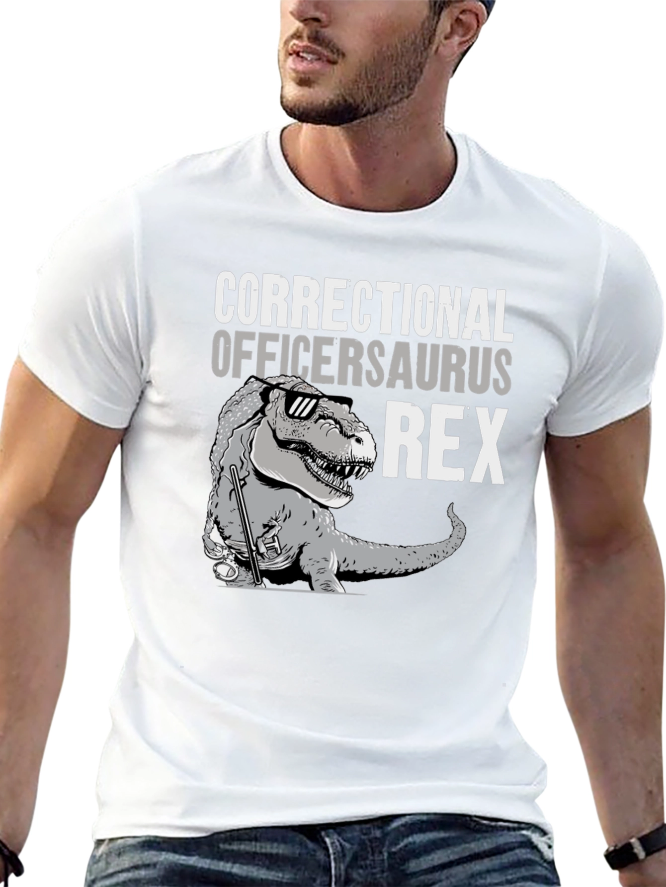 Correctional Officersaurus Rex T-Shirt