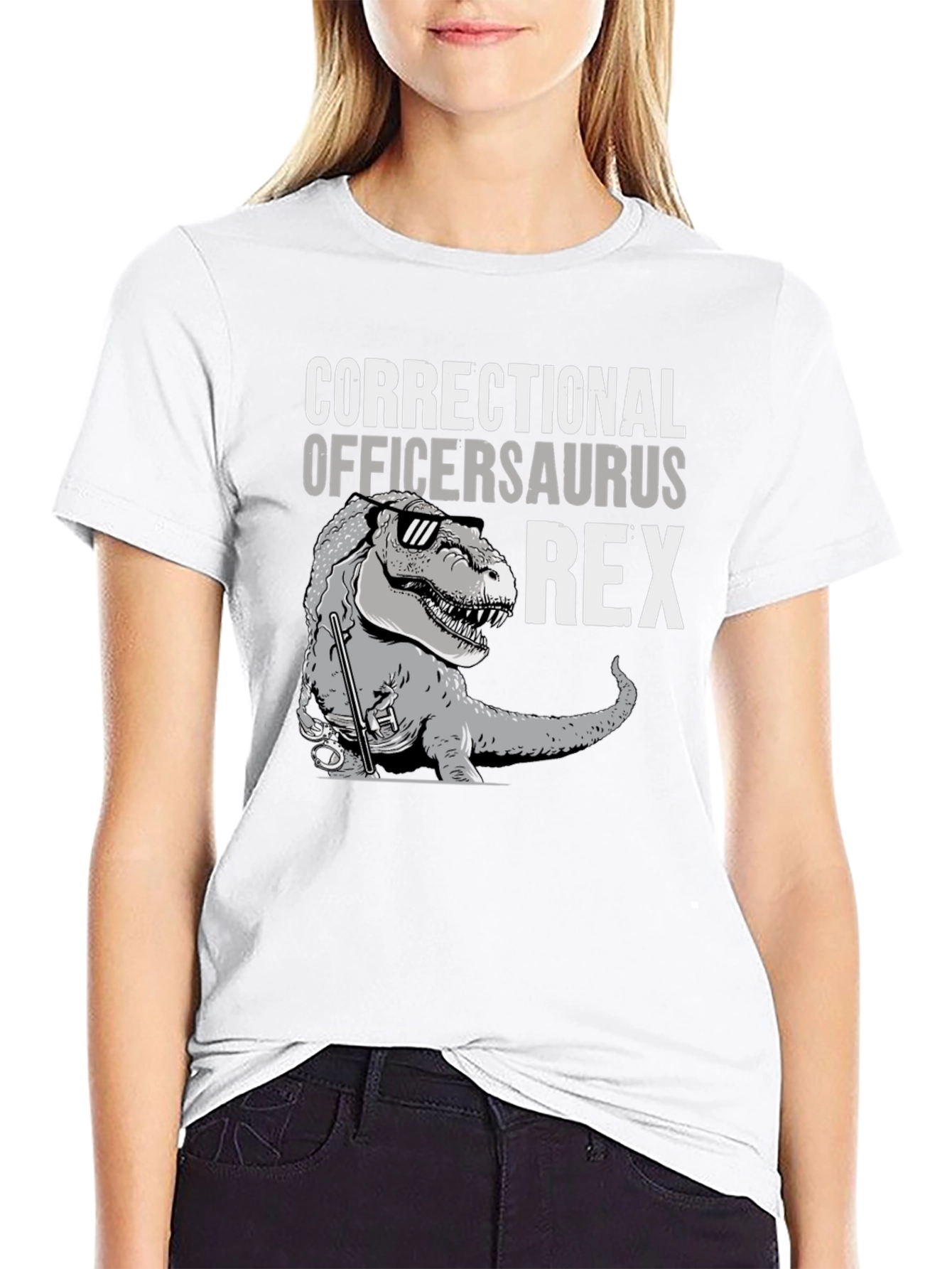 Correctional Officersaurus Rex T-Shirt