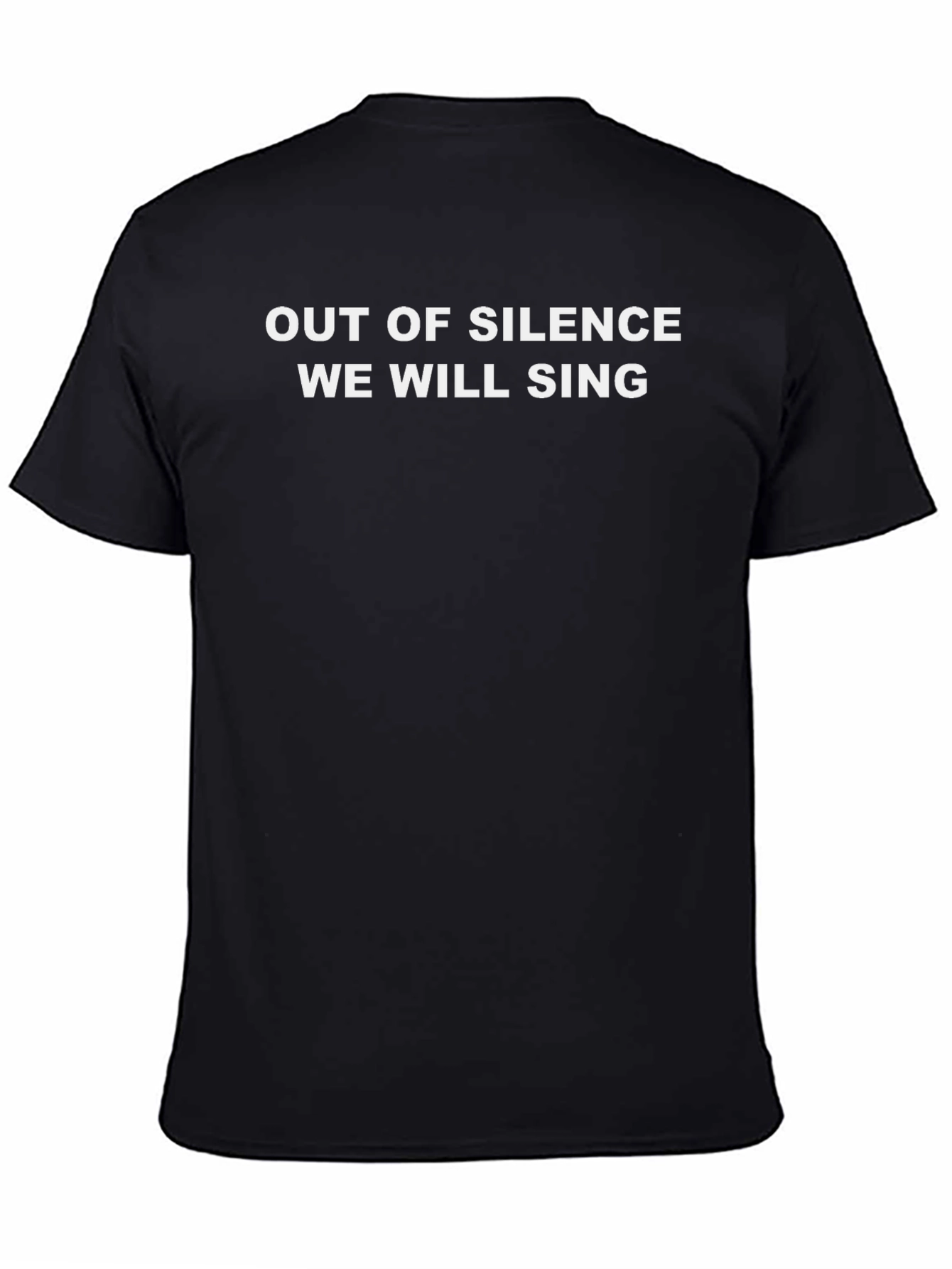 Out of Silence We Will Sing Graphic Tee