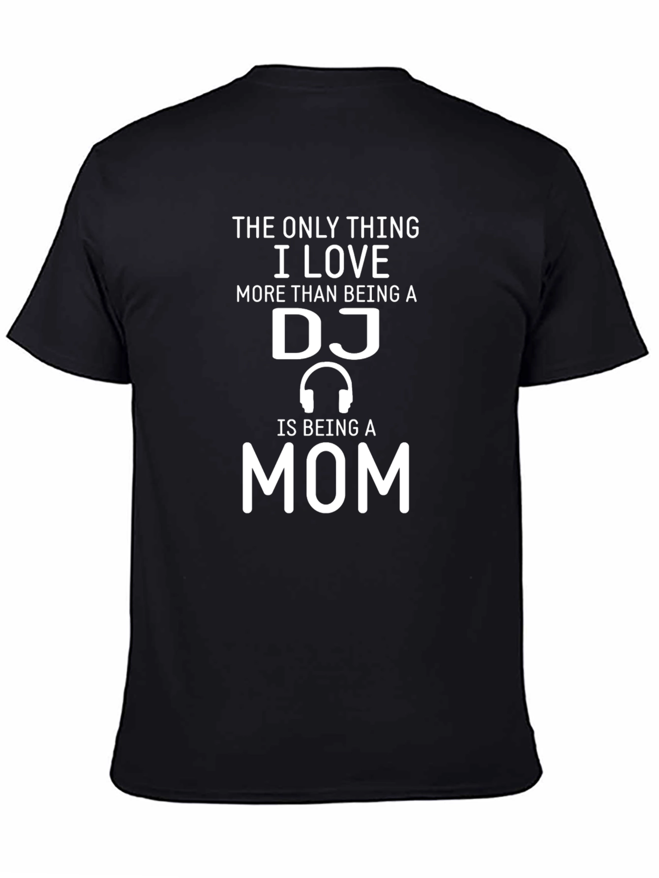 DJ Mom Graphic T-Shirt - Music Lover Mother Tee