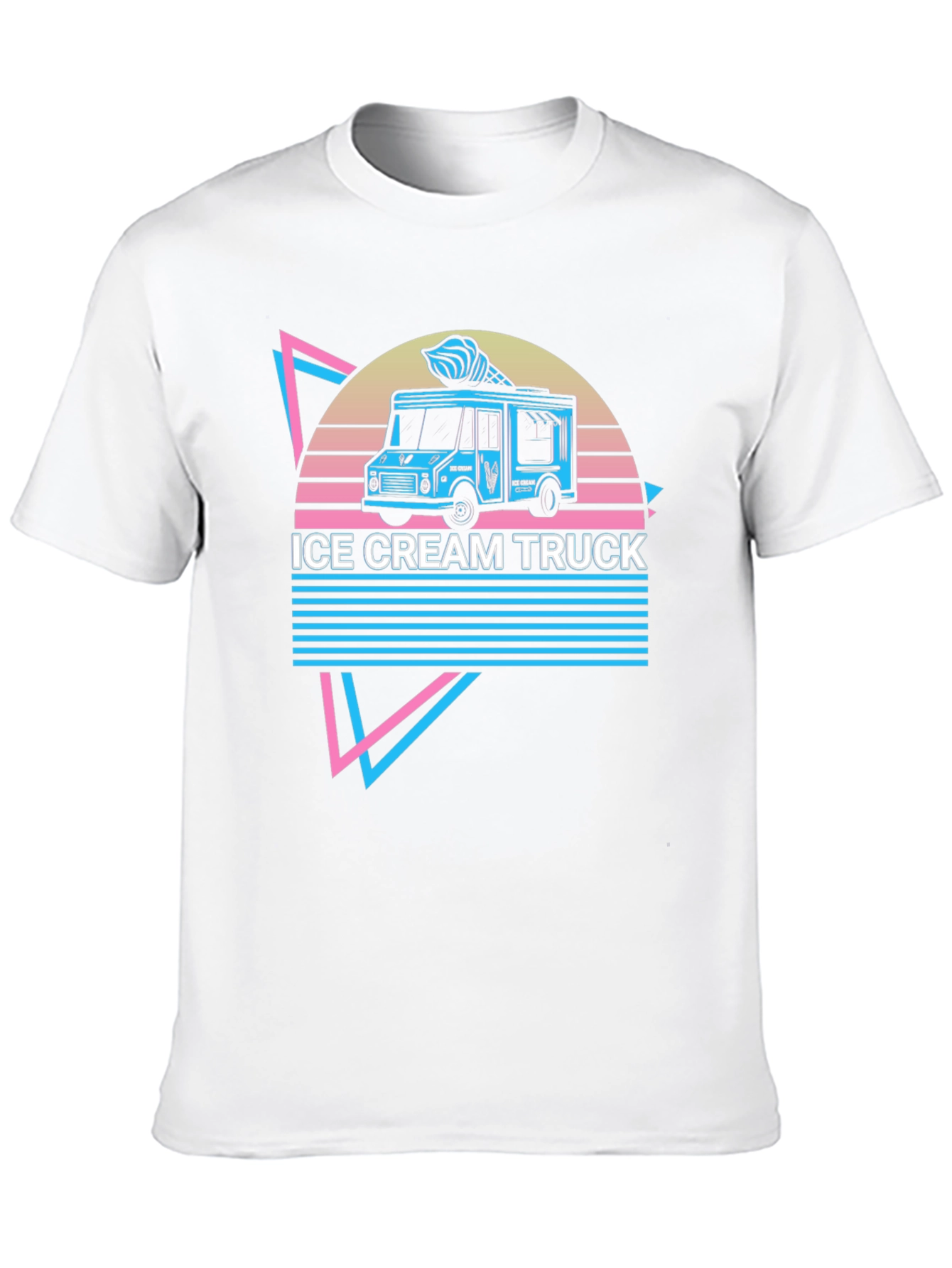 Retro Ice Cream Truck Graphic Tee