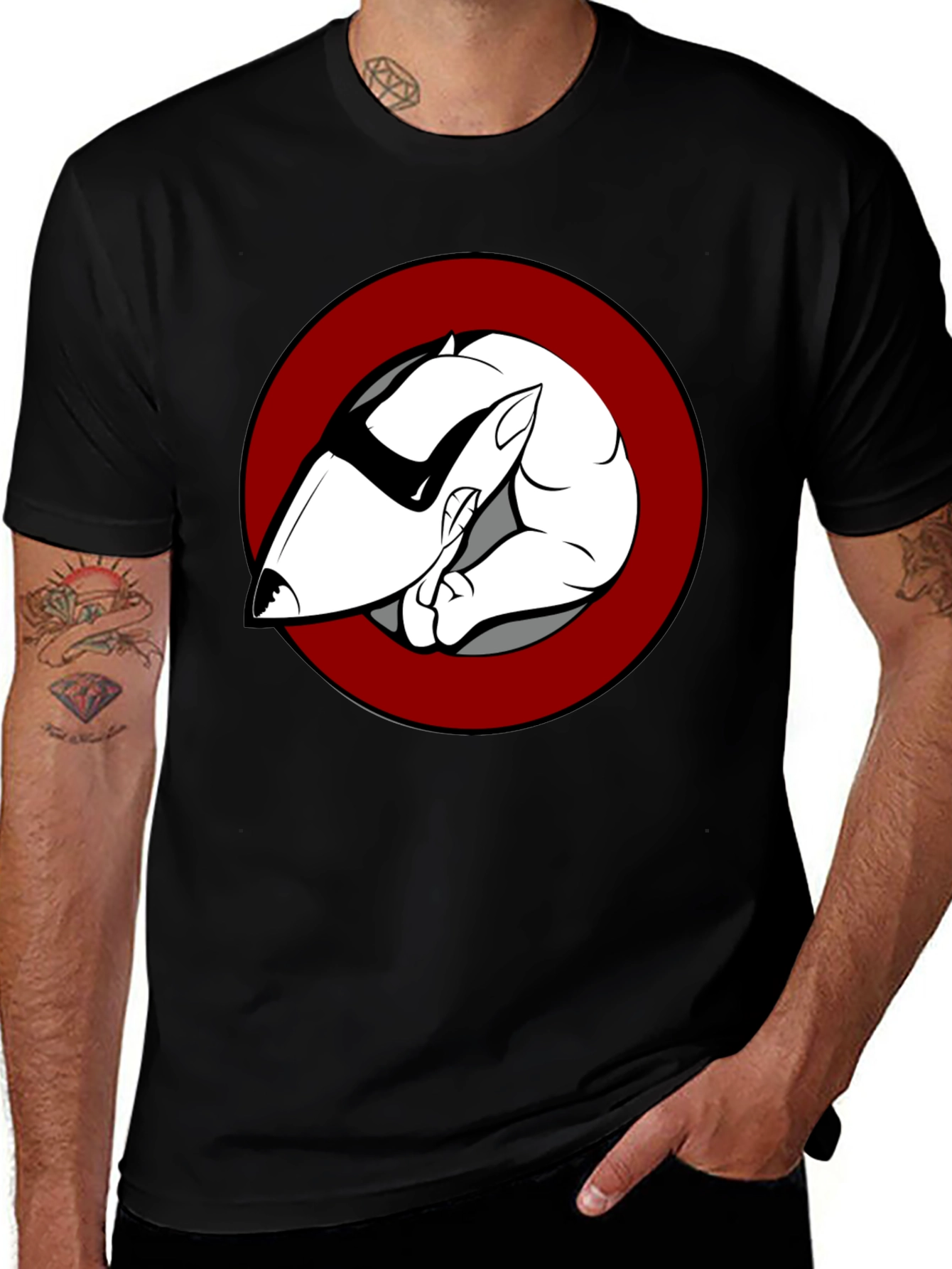 Dog Graphic T-Shirt - Cool Canine Design