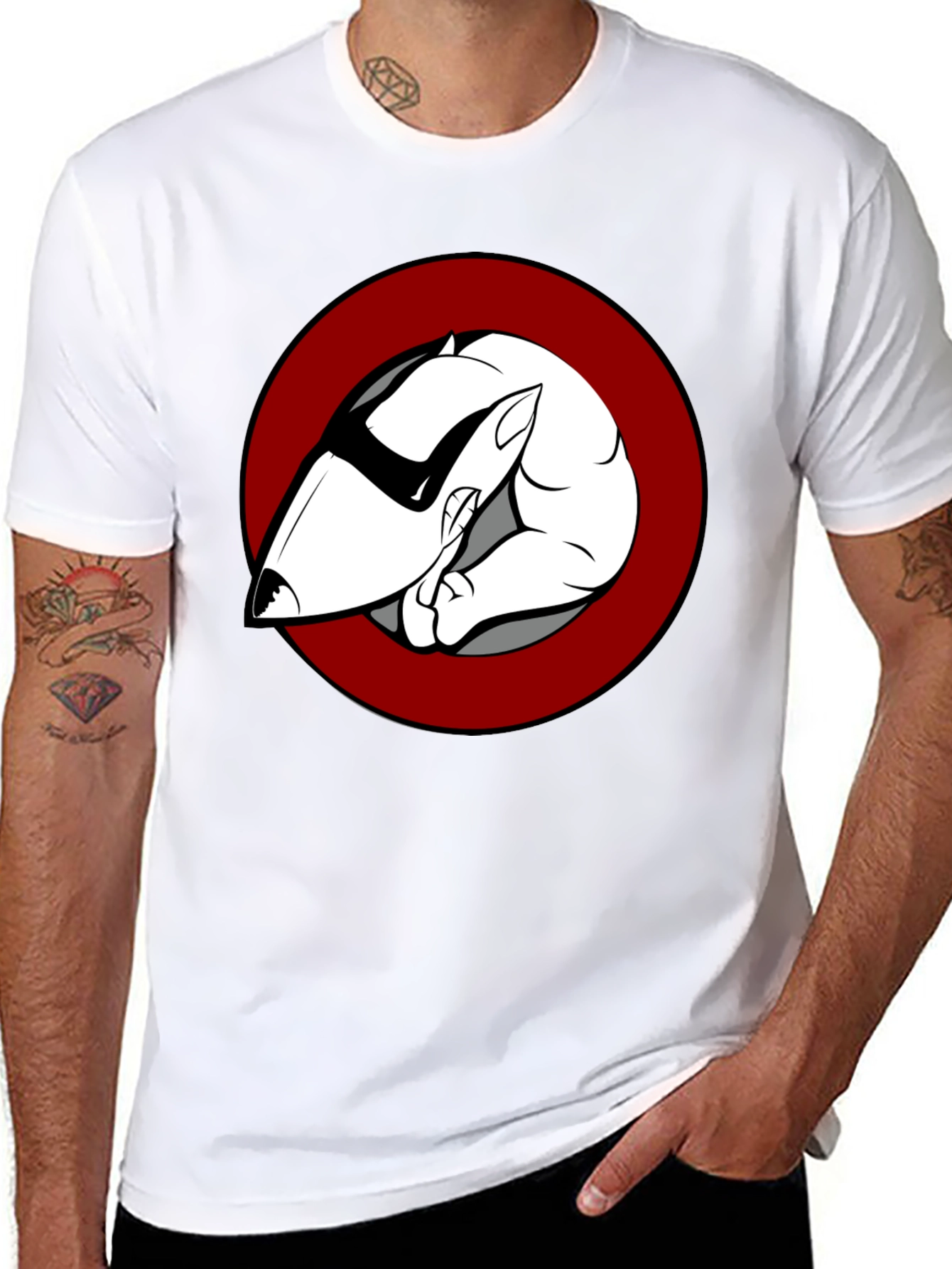 Dog Graphic T-Shirt - Cool Canine Design