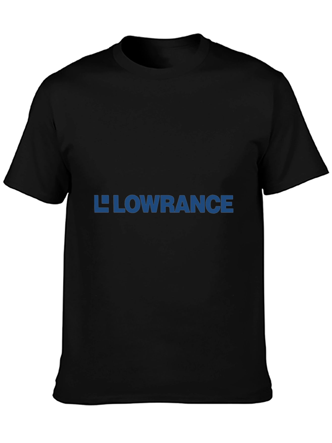 Lowrance Logo Black T-Shirt - Fishing & Boating Apparel