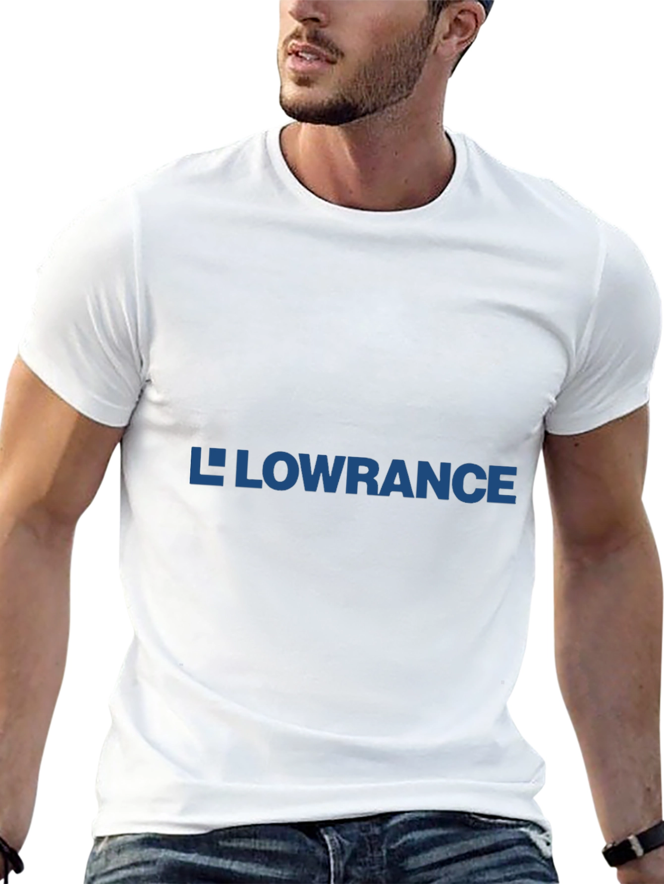 Lowrance Logo Black T-Shirt - Fishing & Boating Apparel