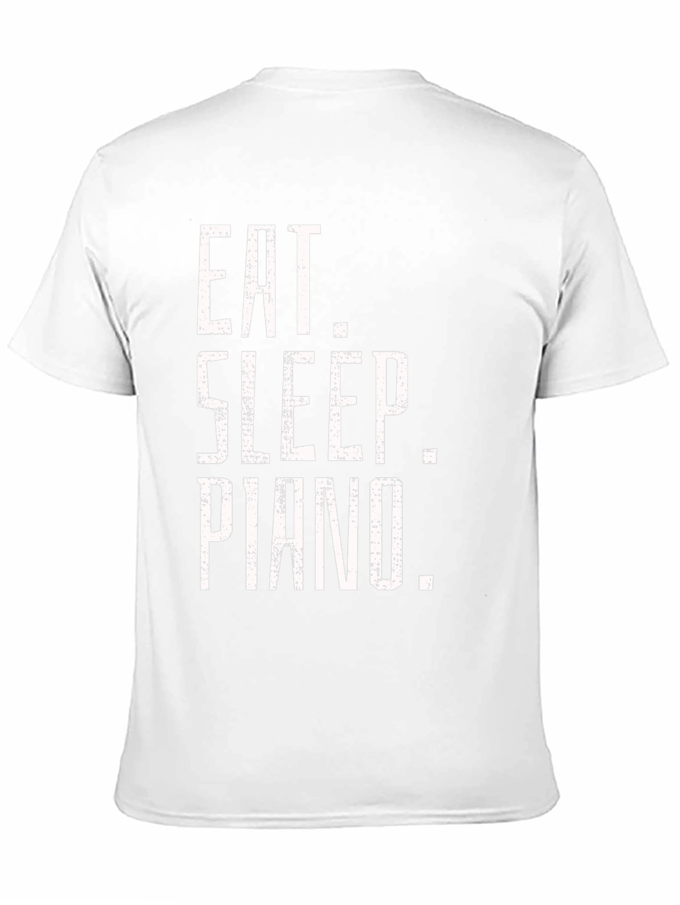 Eat Sleep Piano Black Graphic Tee