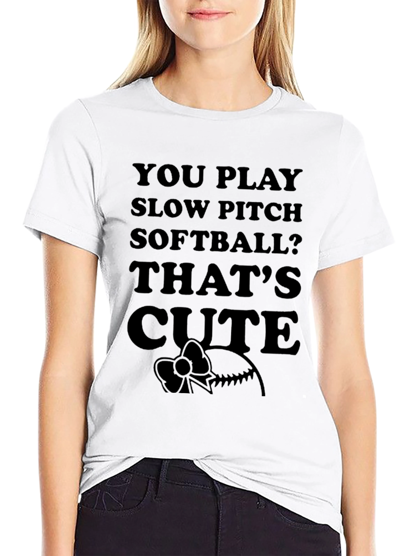 Slow Pitch Softball Cute T-Shirt