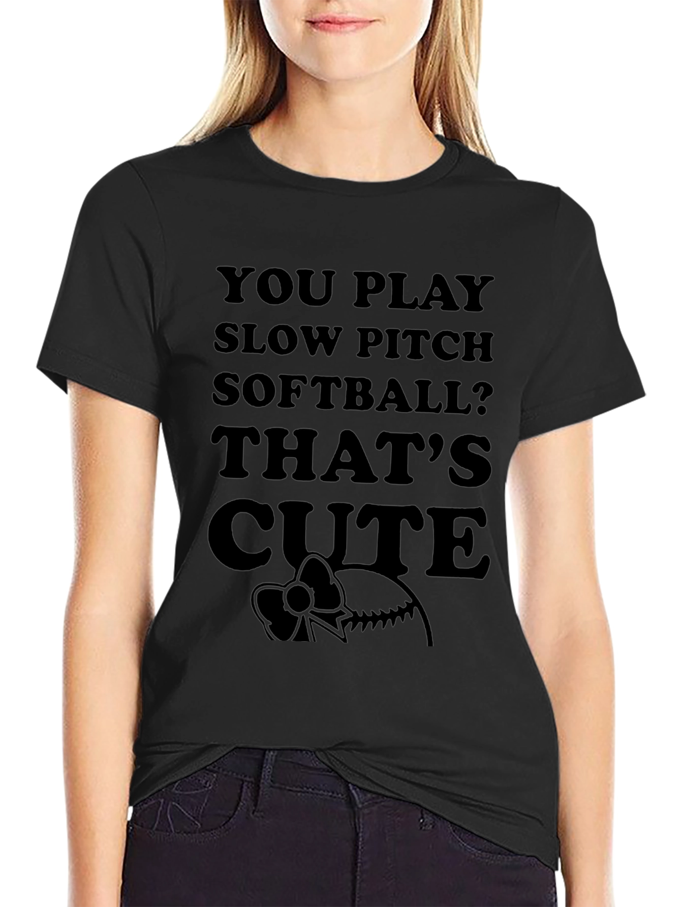 Slow Pitch Softball Cute T-Shirt