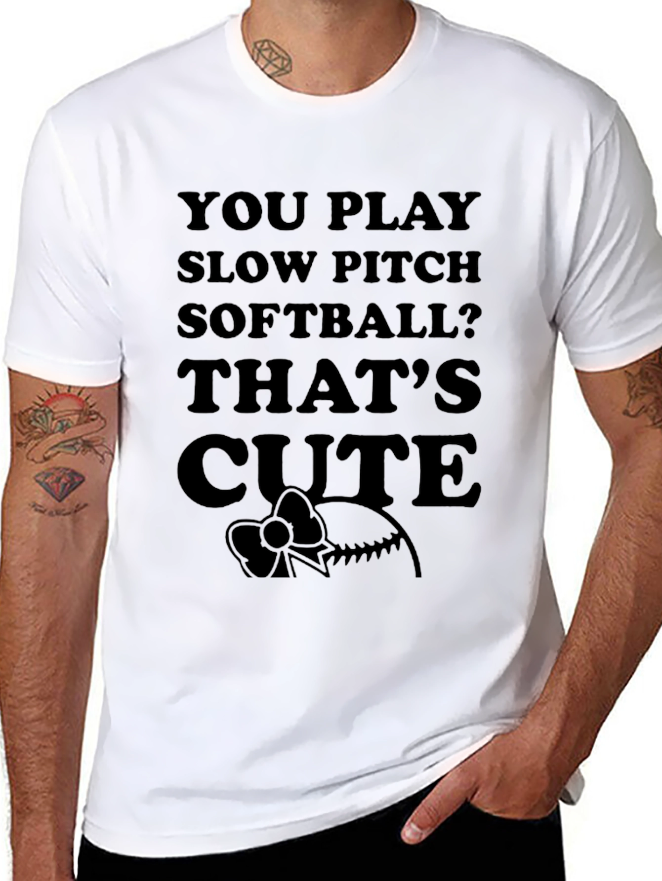 Slow Pitch Softball Cute T-Shirt