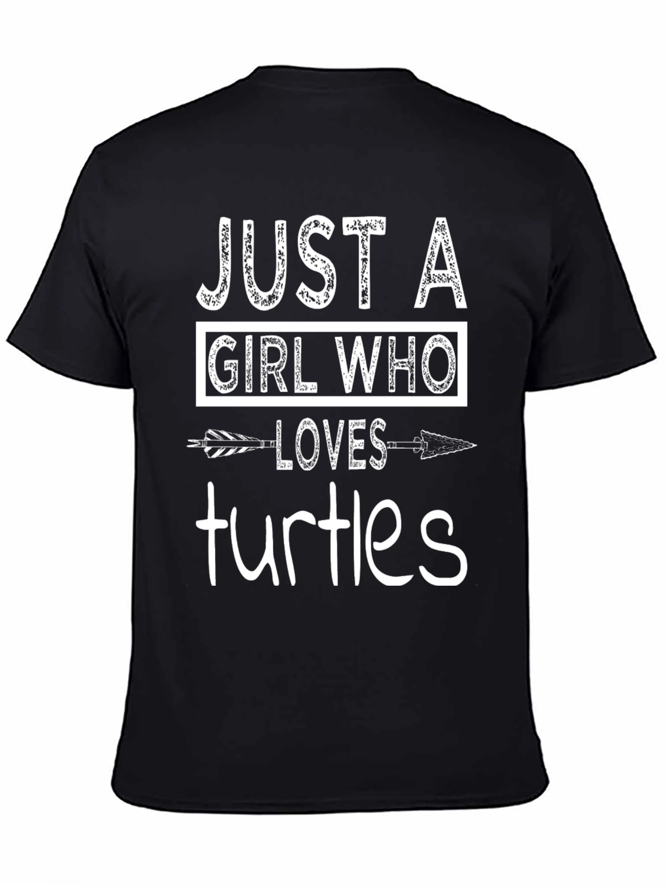 Just a Girl Who Loves Turtles T-Shirt