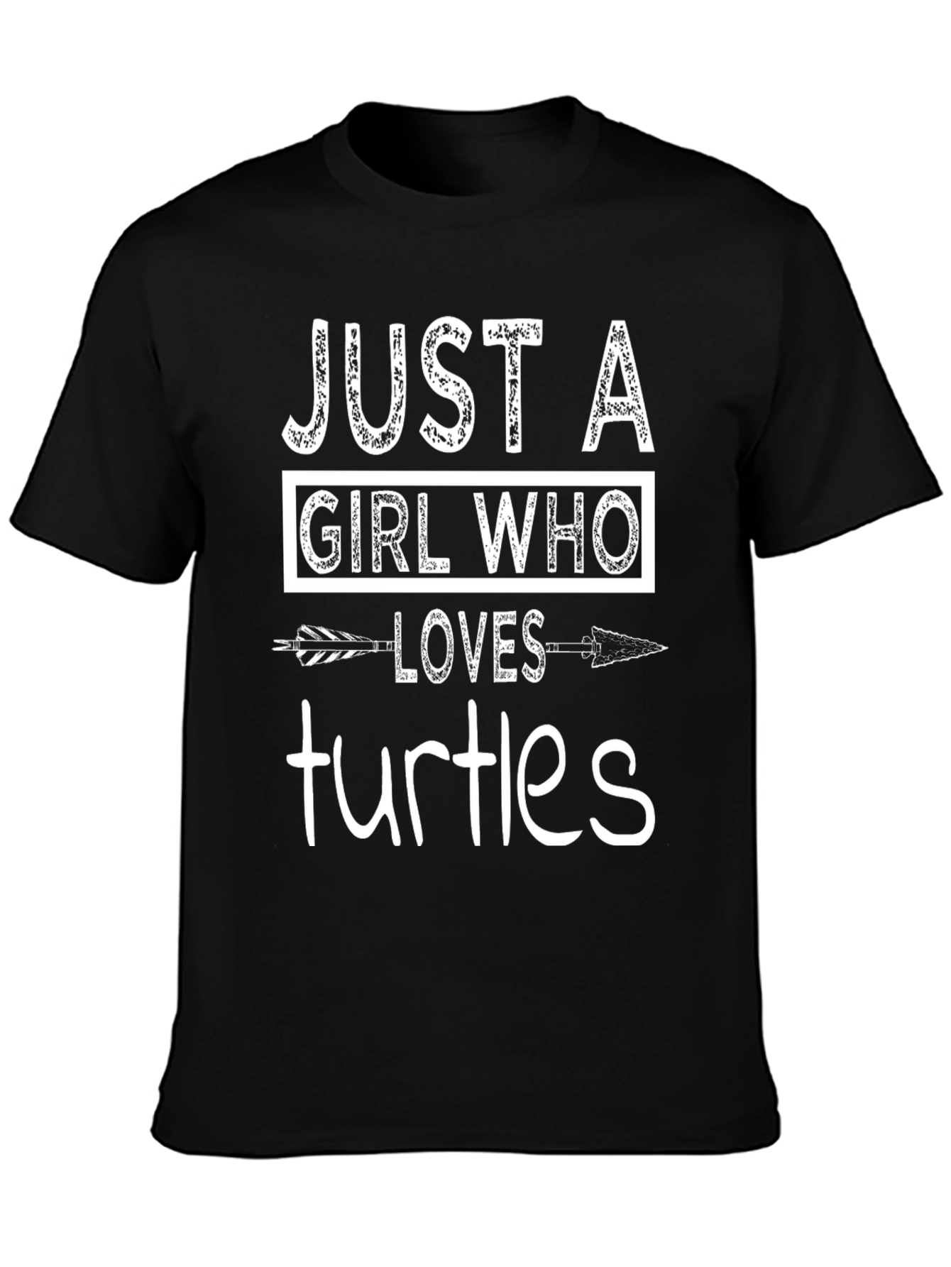 Just a Girl Who Loves Turtles T-Shirt