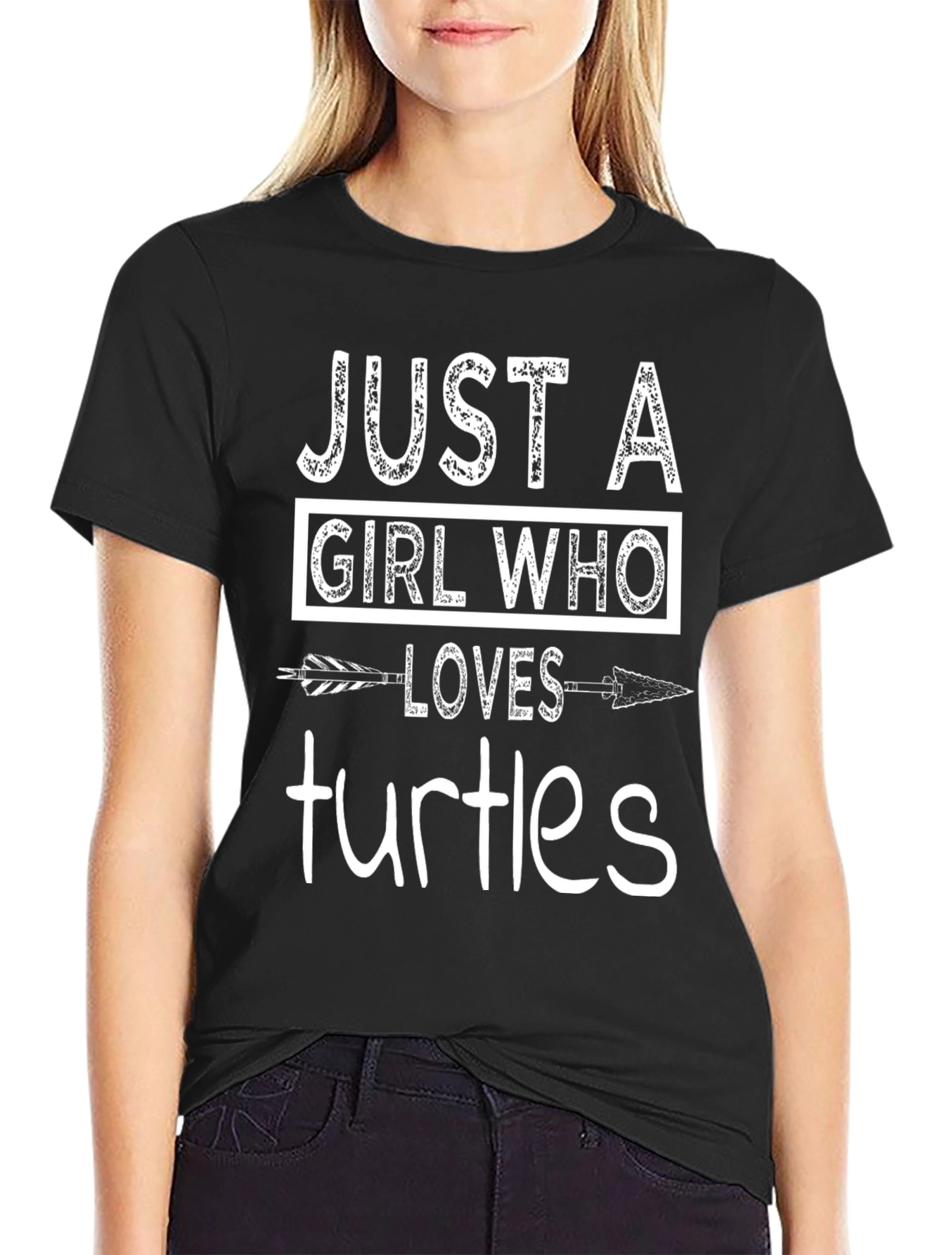 Just a Girl Who Loves Turtles T-Shirt