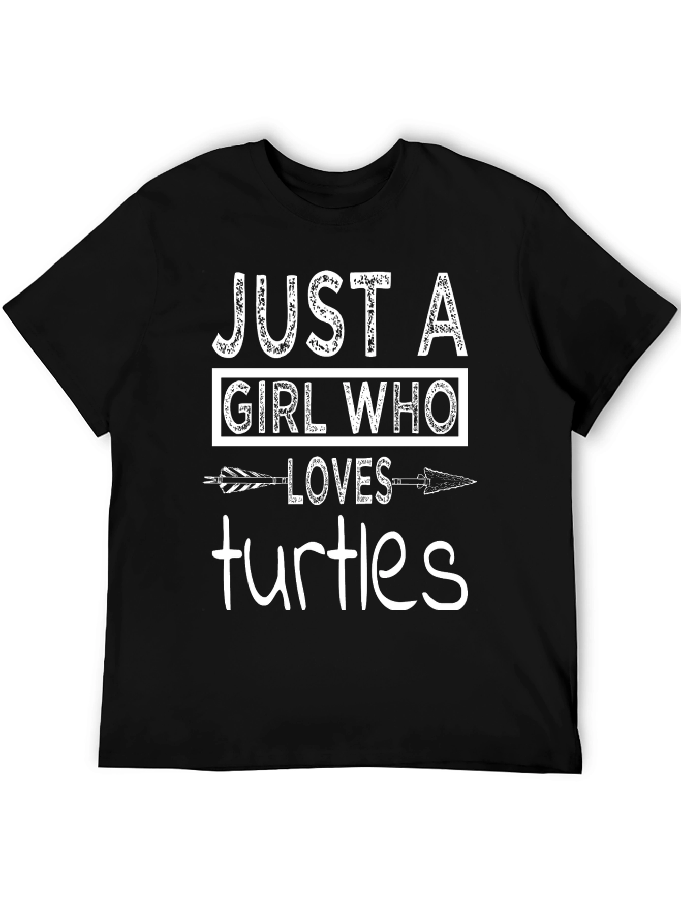 Just a Girl Who Loves Turtles T-Shirt