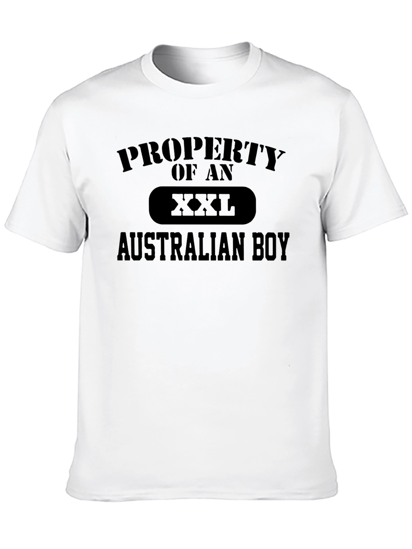 Property of An XXL Australian Boy T-Shirt