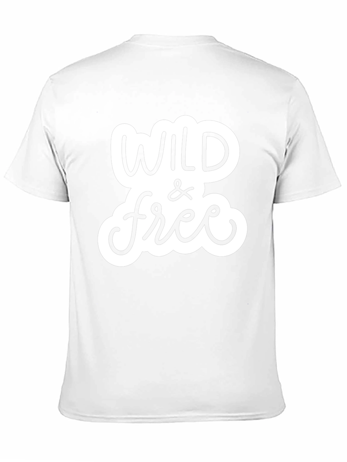 Wild & Free Graphic Tee - Stylish Black T-Shirt