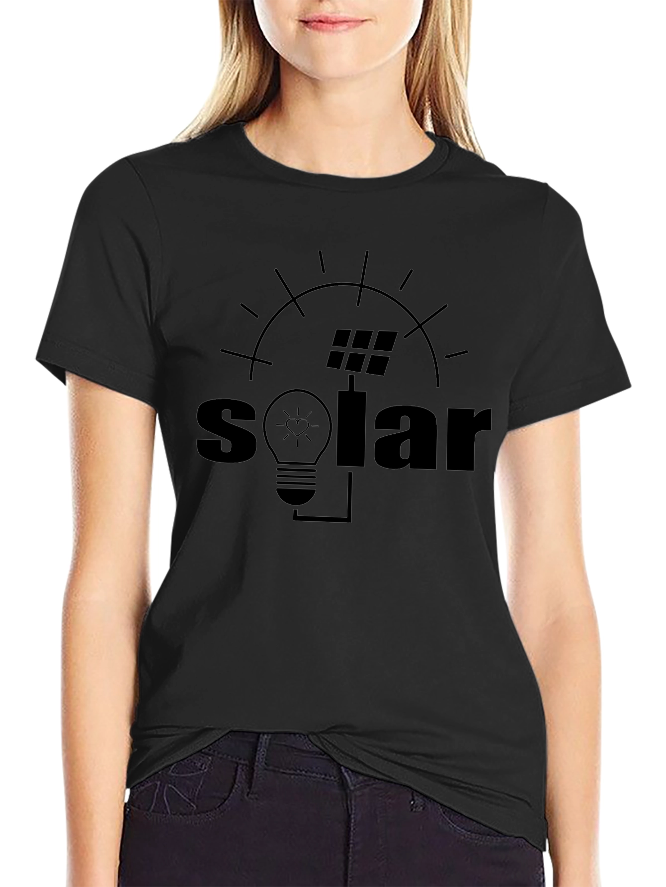 Solar Energy T-Shirt - Eco Friendly Design