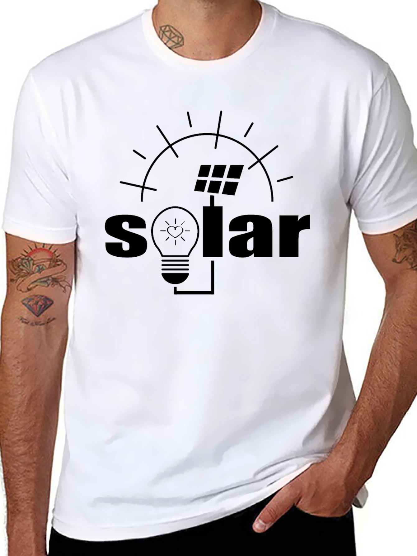 Solar Energy T-Shirt - Eco Friendly Design