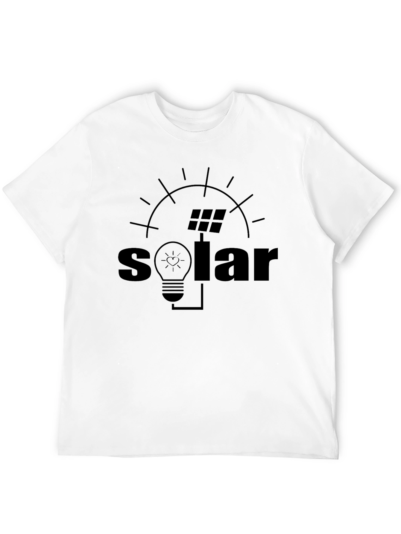 Solar Energy T-Shirt - Eco Friendly Design