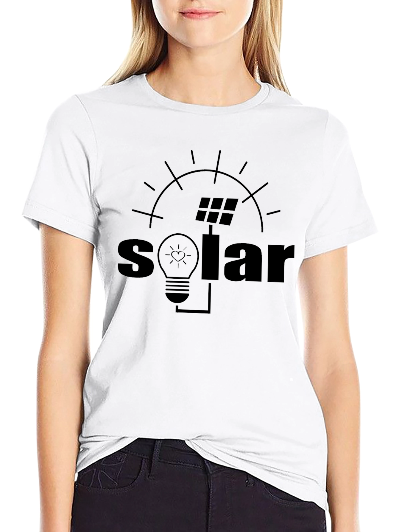 Solar Energy T-Shirt - Eco Friendly Design