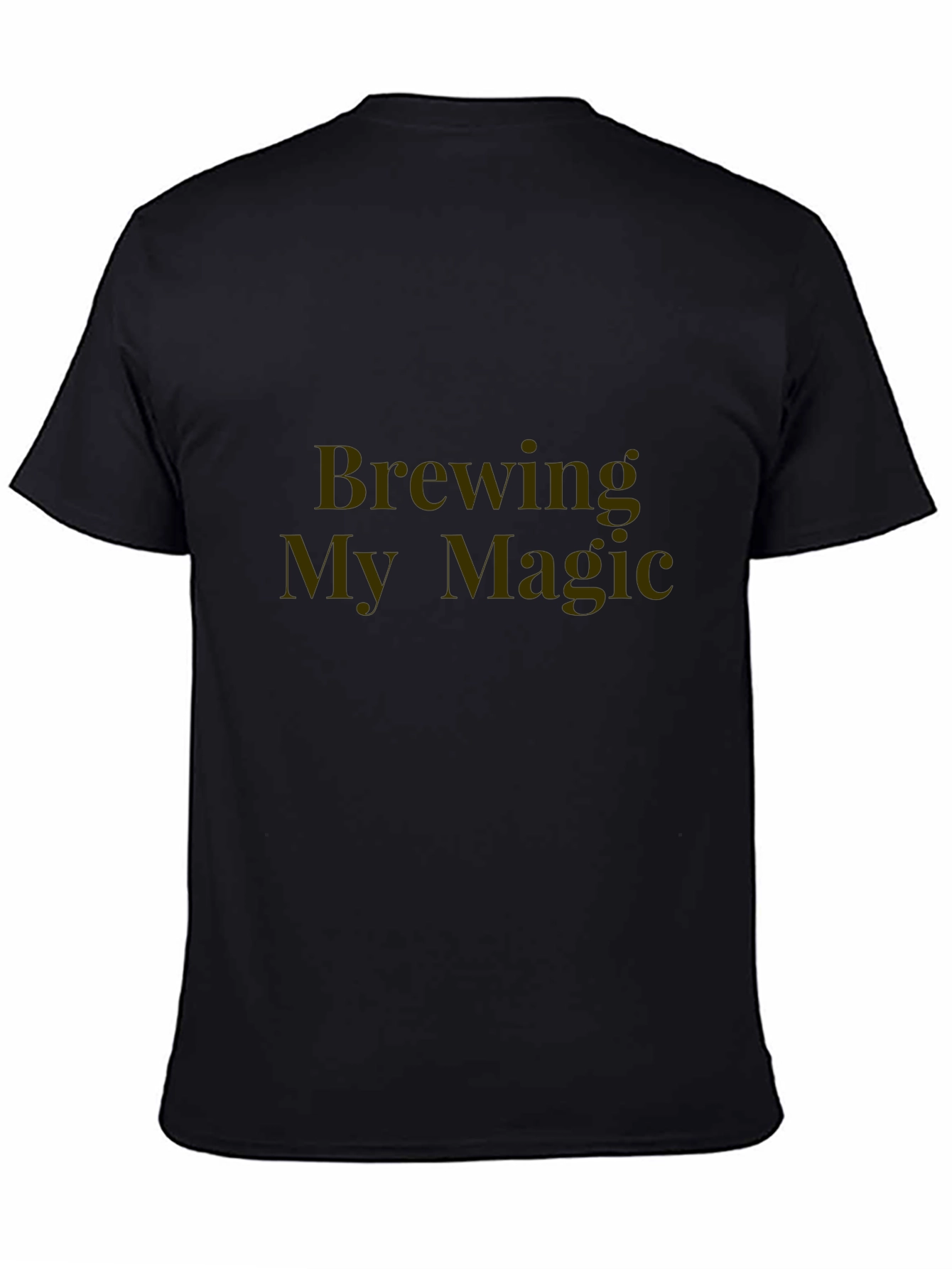 Brewing My Magic Black T-Shirt