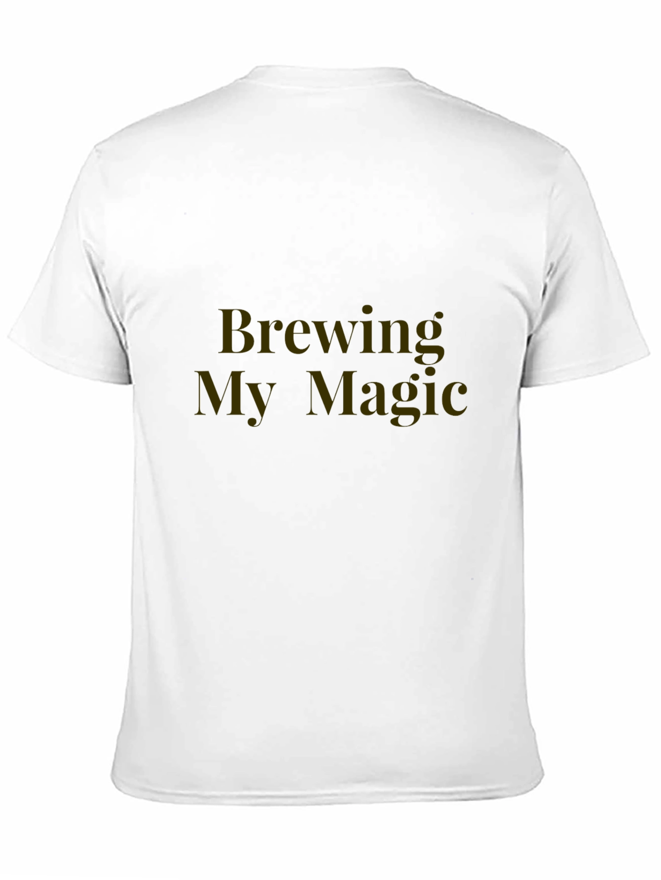 Brewing My Magic Black T-Shirt