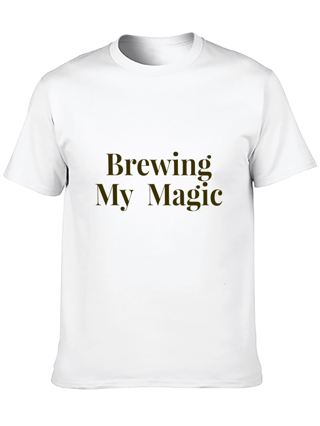 Brewing My Magic Black T-Shirt