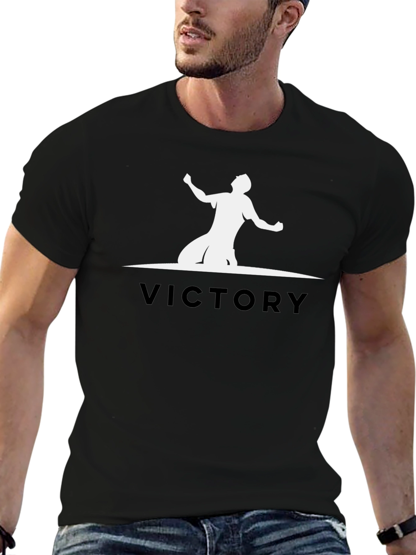 Victory Graphic Tee - Mens Black T-Shirt
