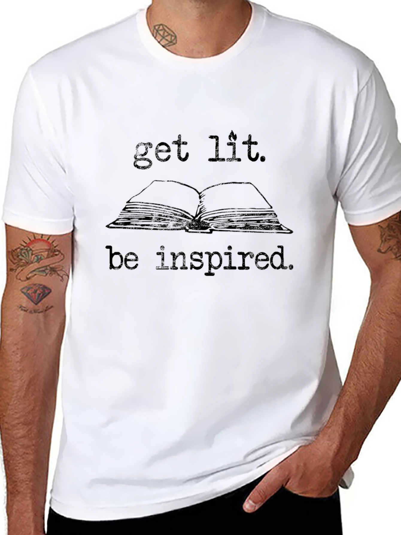 Get Lit Be Inspired T-Shirt