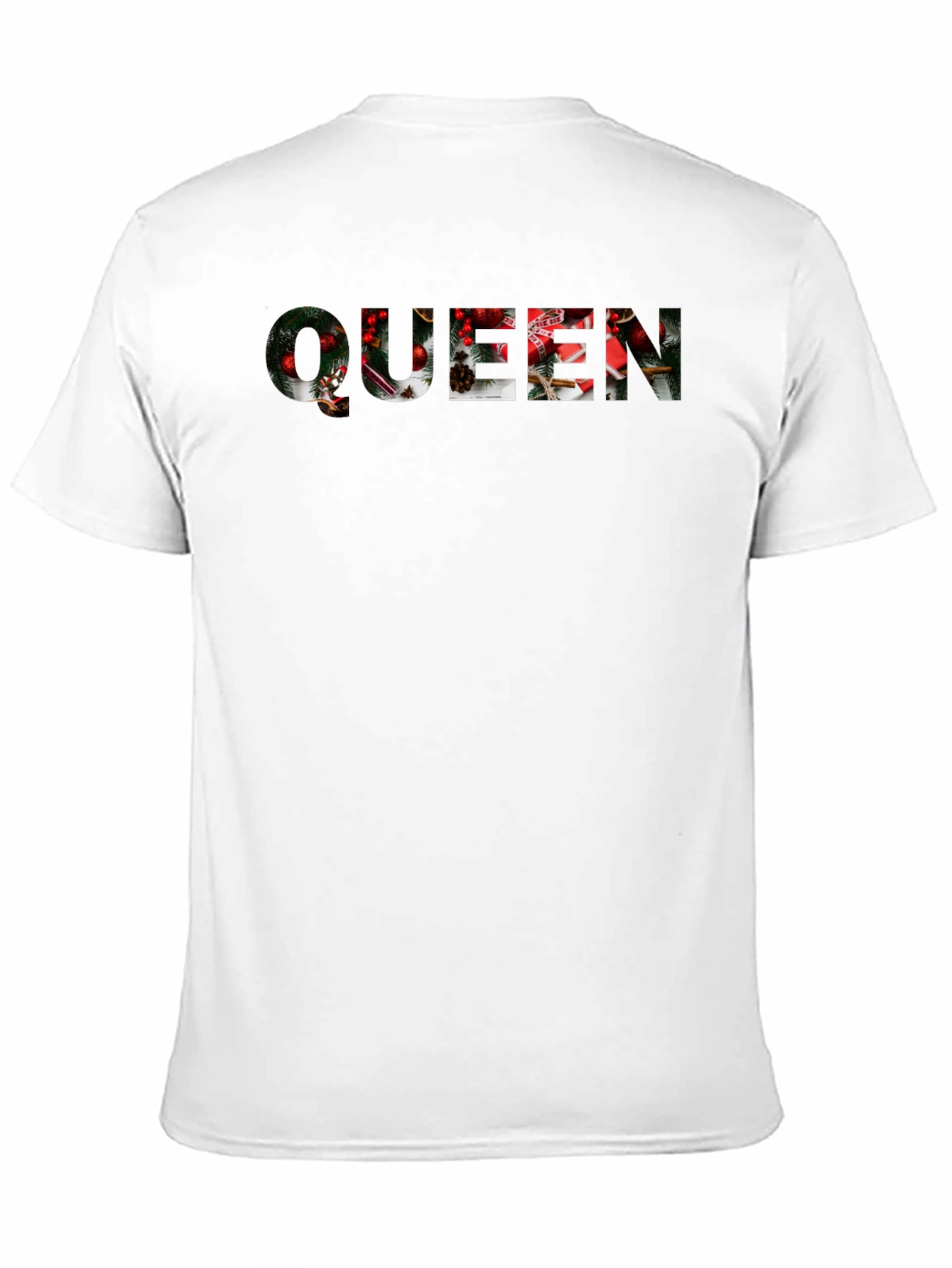 Christmas Queen Graphic Tee - Holiday Festive Shirt