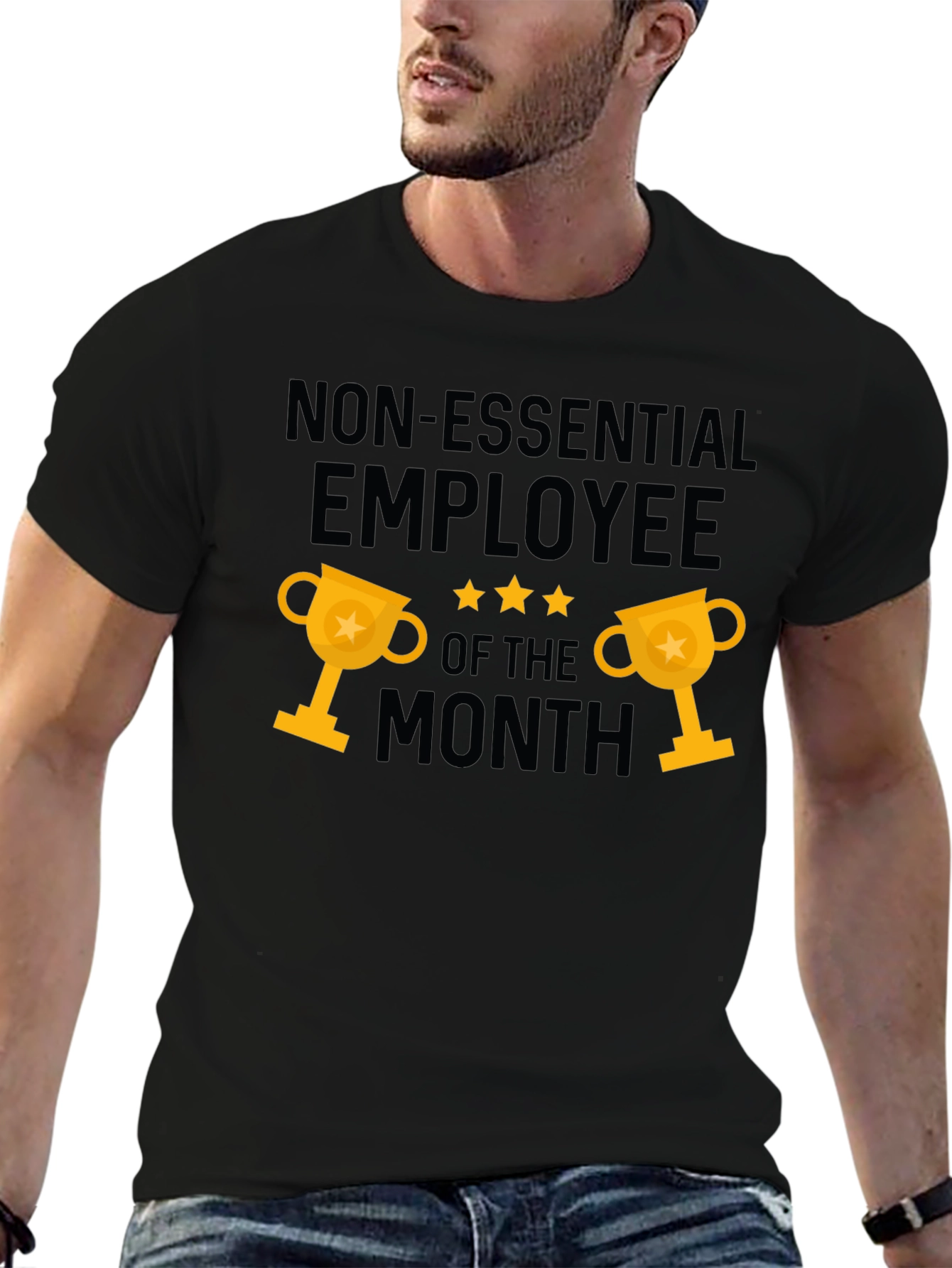 Non-Essential Employee of the Month Graphic Tee