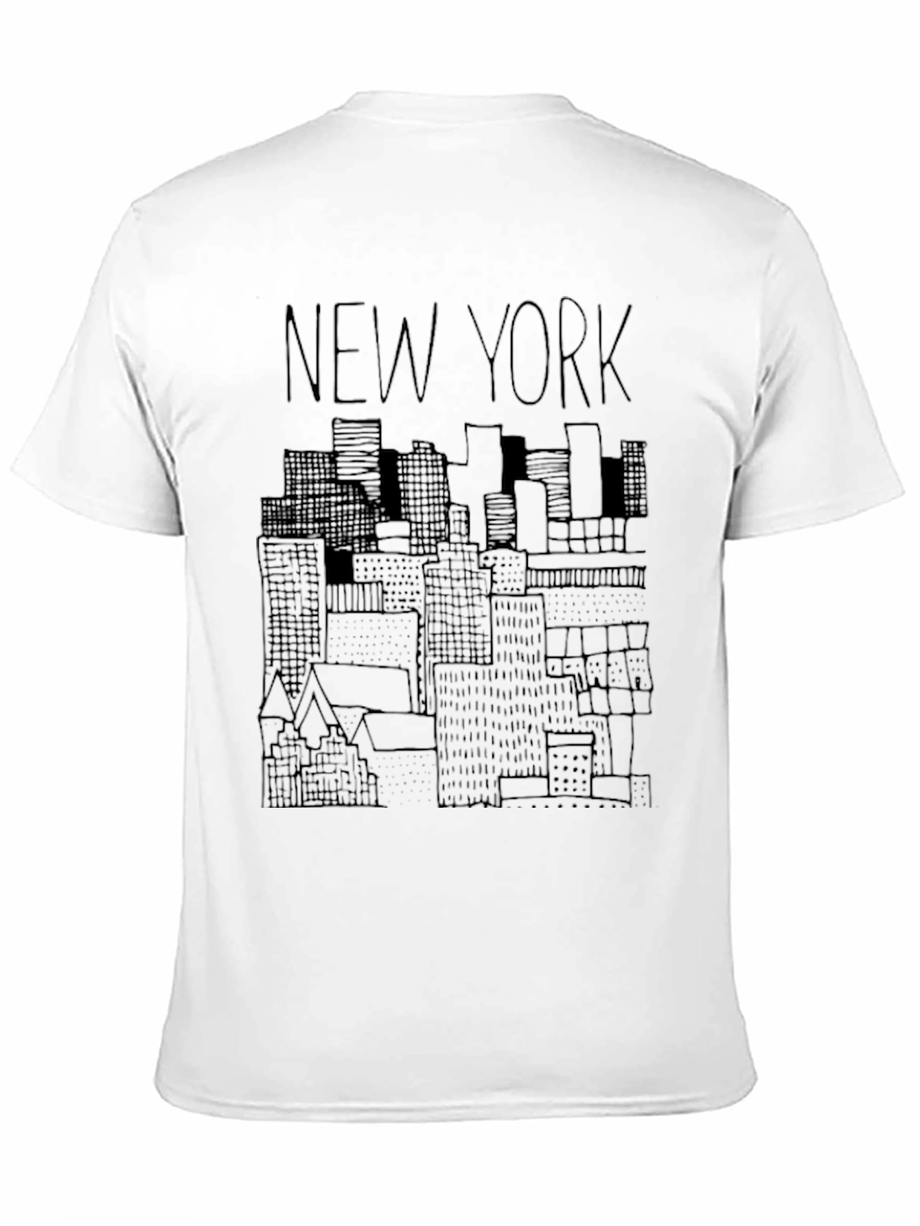 New York Skyline Graphic T-Shirt