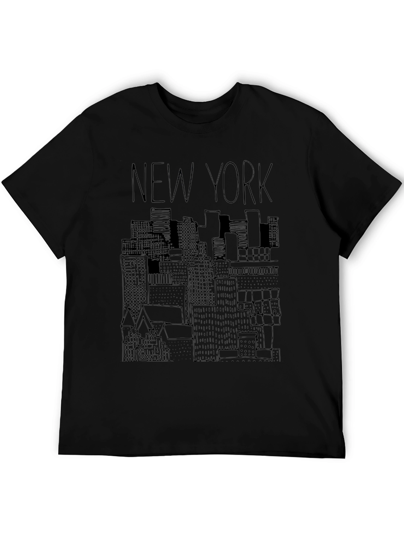 New York Skyline Graphic T-Shirt