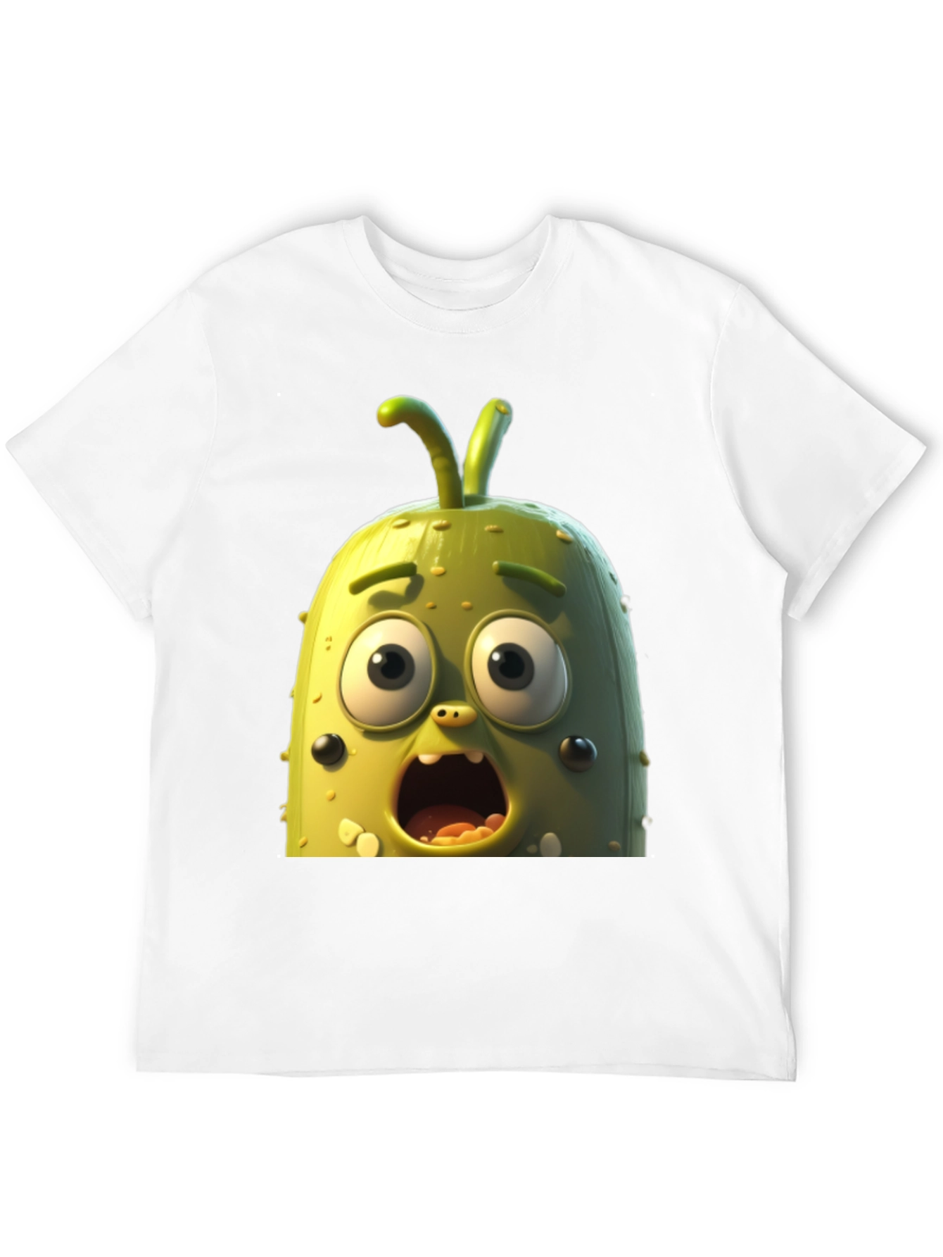 Pickle Rick T-Shirt - Black Cartoon Tee