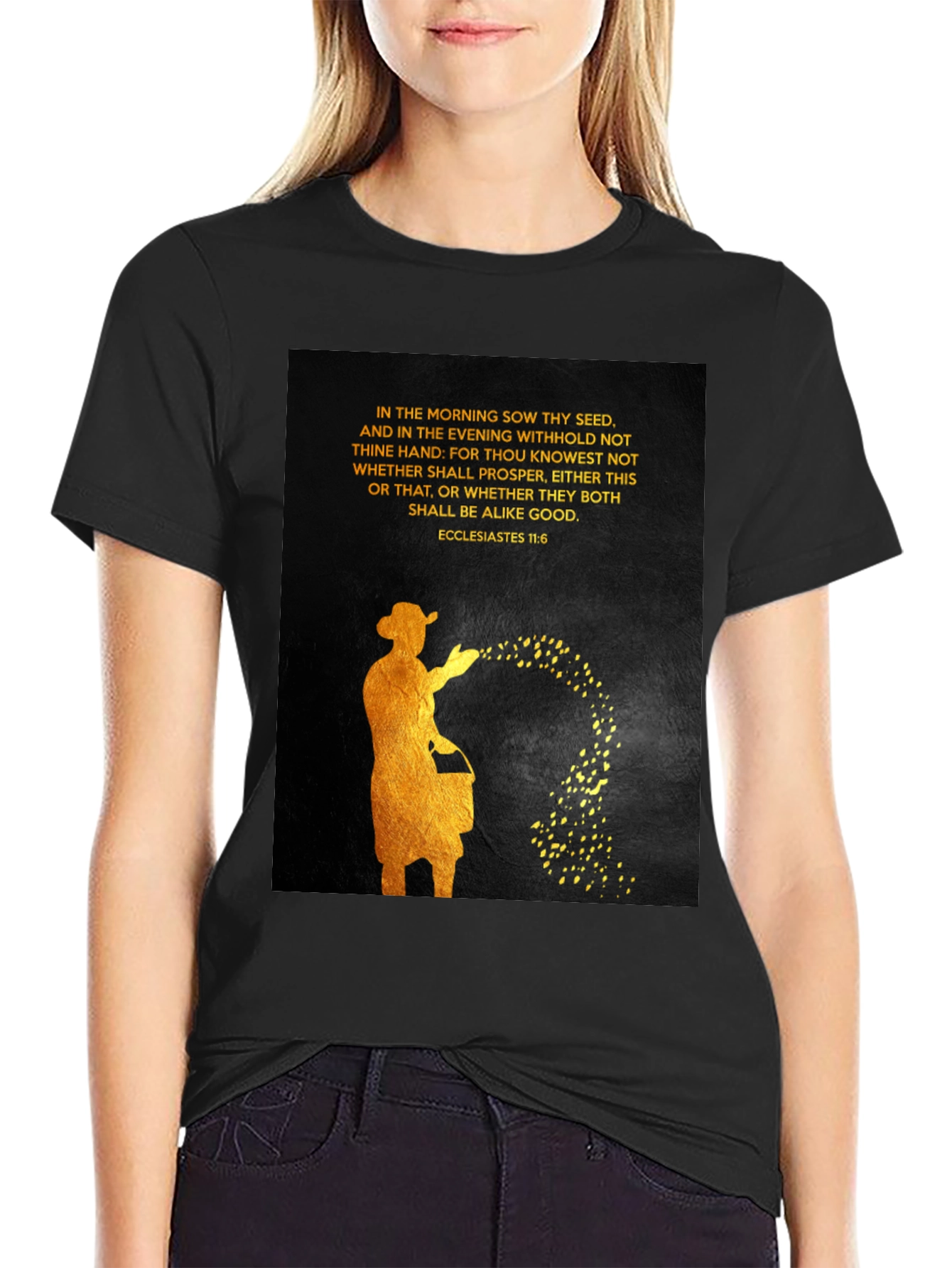 Inspirational Graphic Tee - Sow Thy Seed