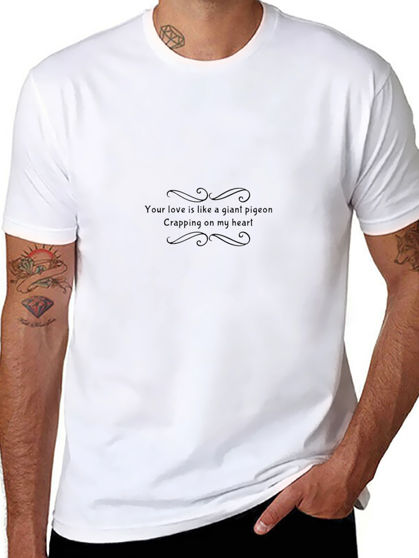 Giant Pigeon Love T-Shirt