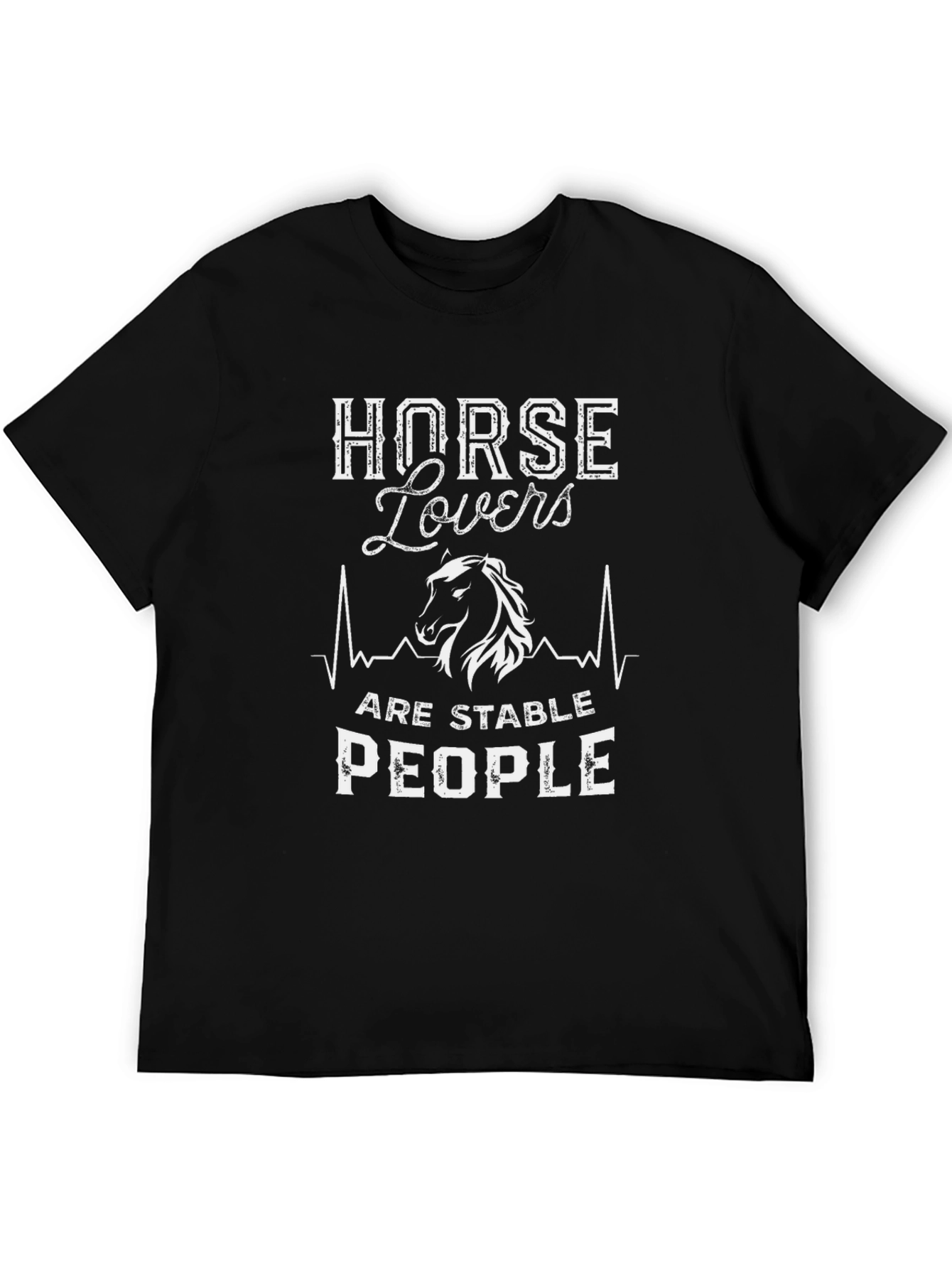 Horse Lovers T-Shirt - Stable People Tee