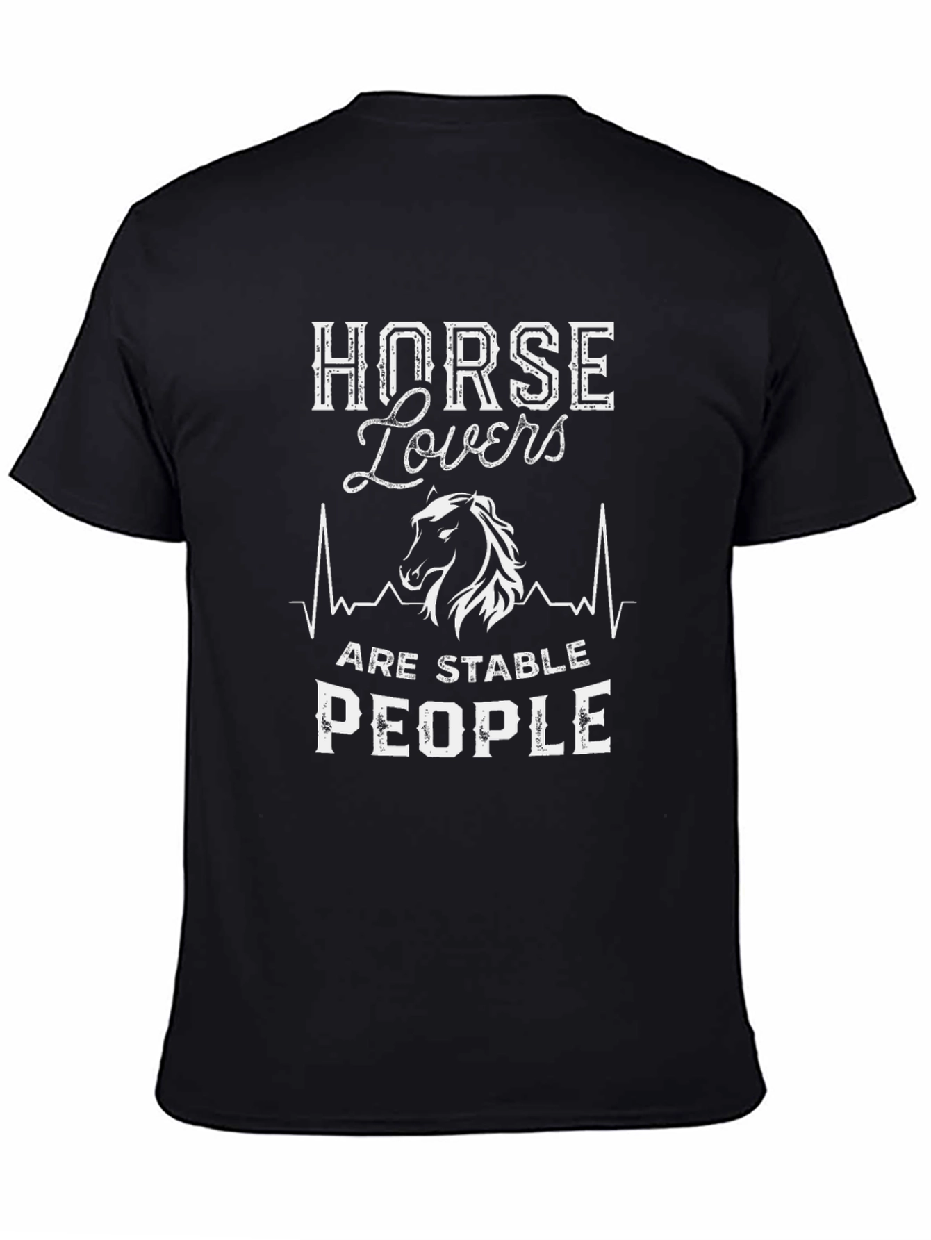Horse Lovers T-Shirt - Stable People Tee