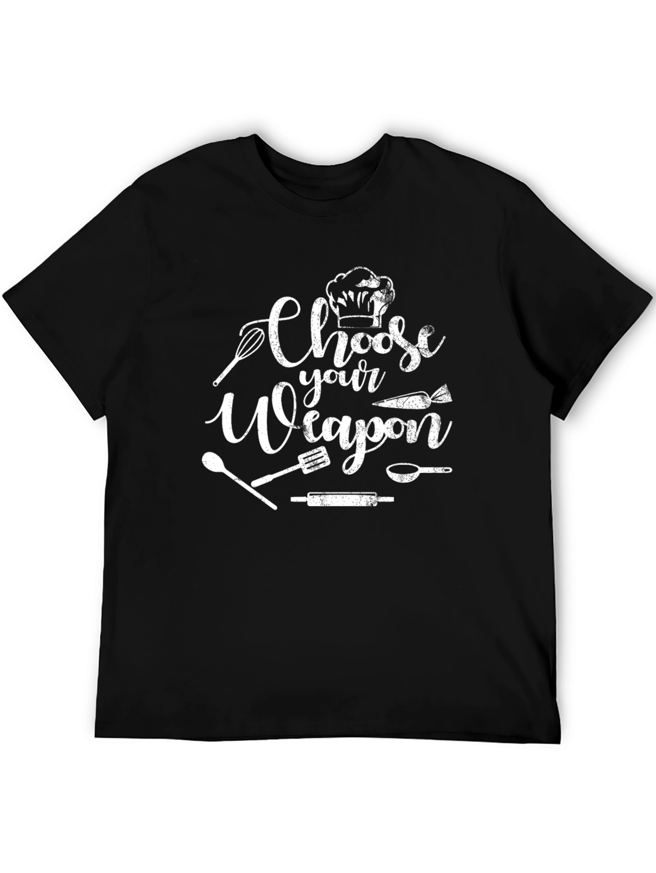 Choose Your Weapon Chef T-Shirt Culinary Apparel