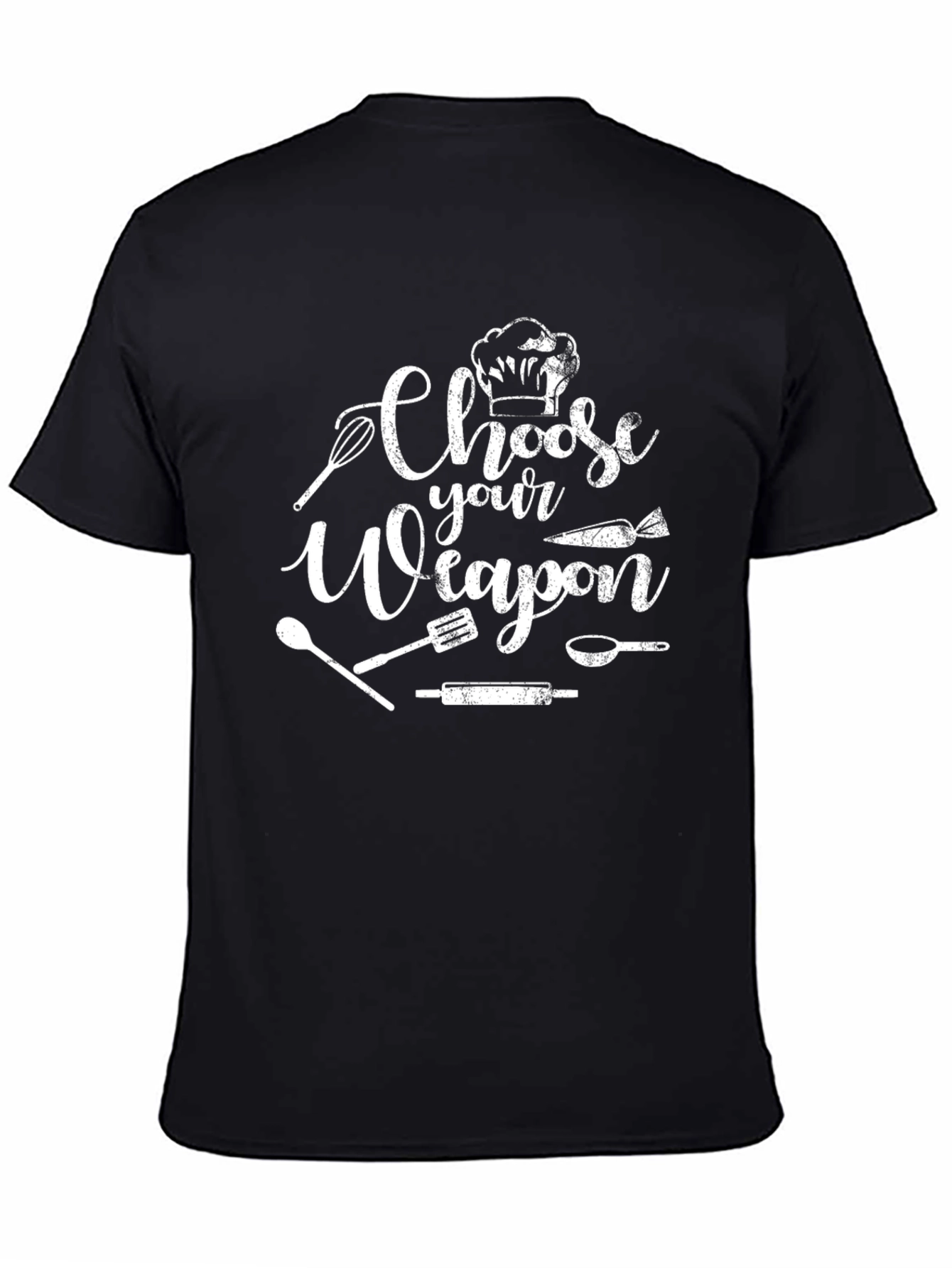 Choose Your Weapon Chef T-Shirt Culinary Apparel