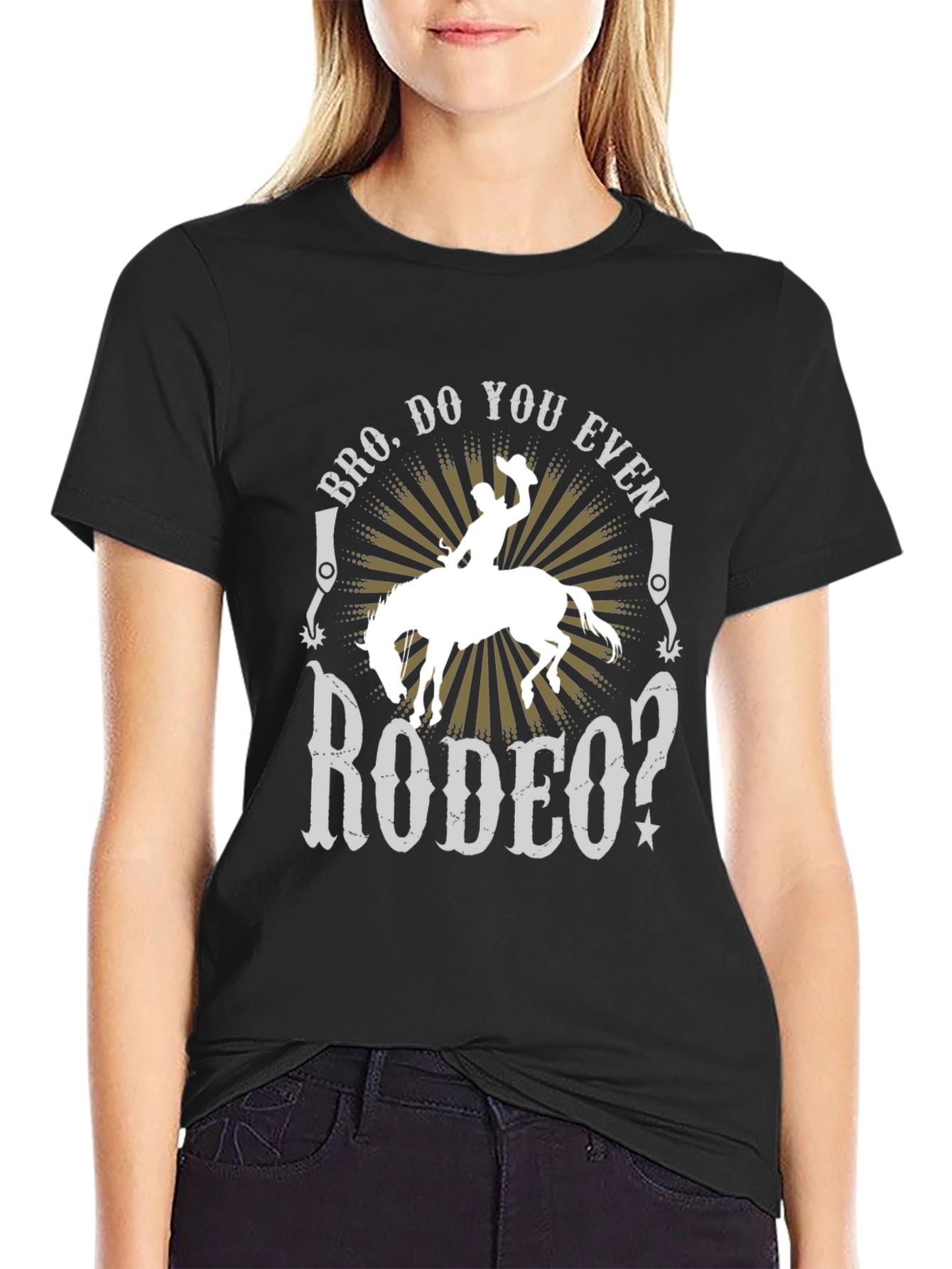 Bro Do You Even Rodeo Graphic T-Shirt