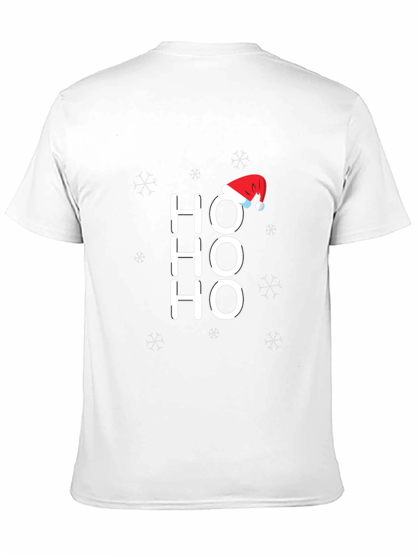 Festive Ho Ho Ho Christmas T-Shirt - Holiday Cheer!